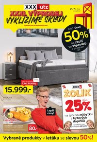 XXXLUTZ leták - XXXL výprodej pokračuje (2026-01-05 - 2026-01-18)
