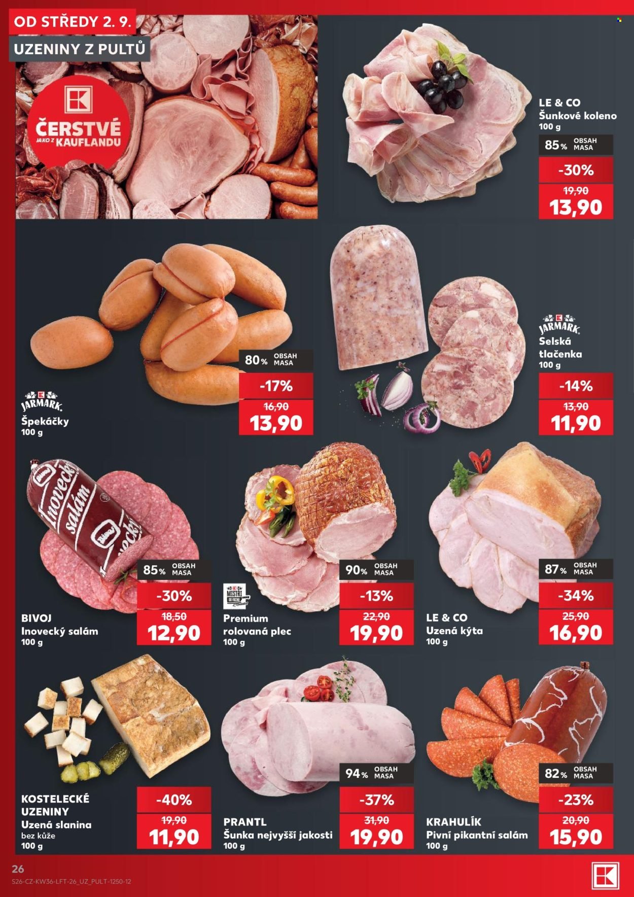 KAUFLAND leták - Od středy 2.9.2026