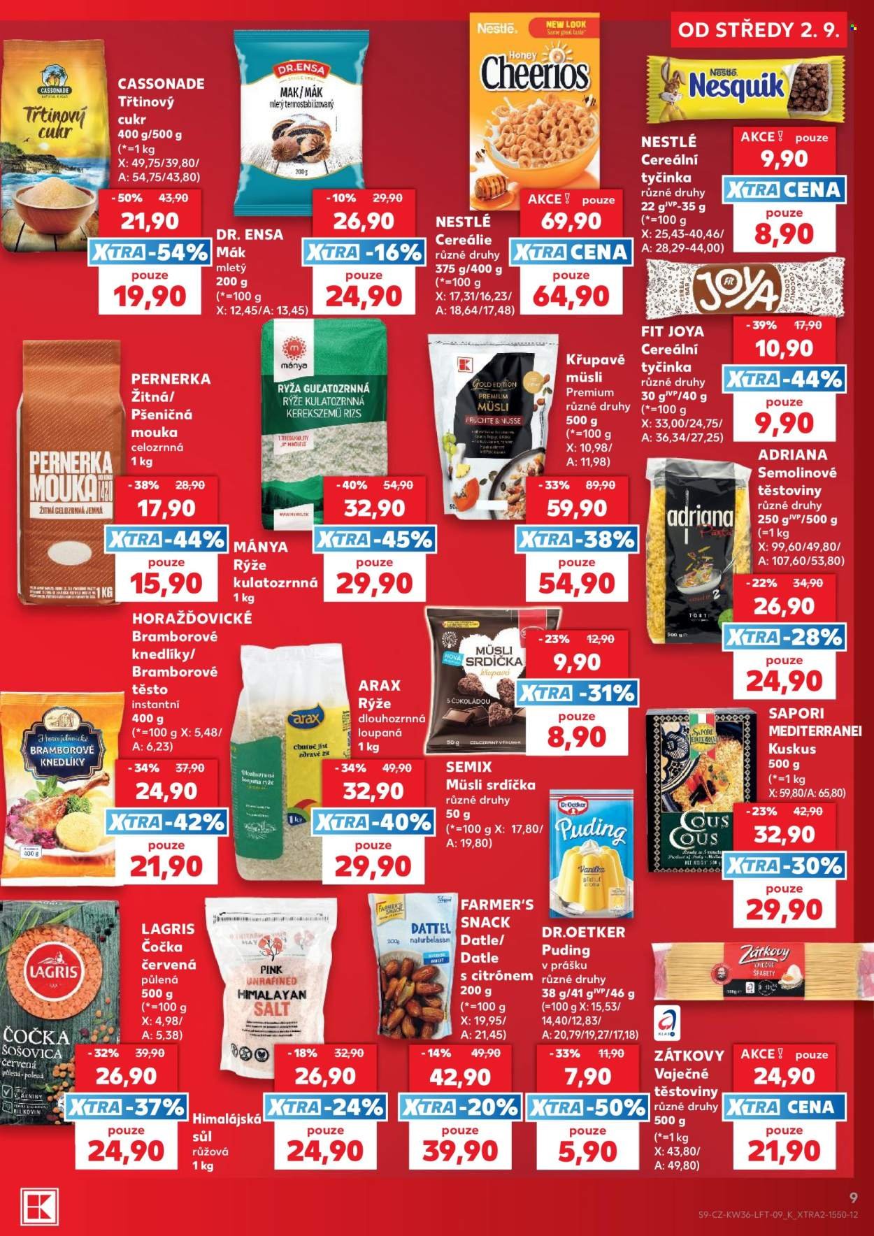 KAUFLAND leták - Od středy 2.9.2026
