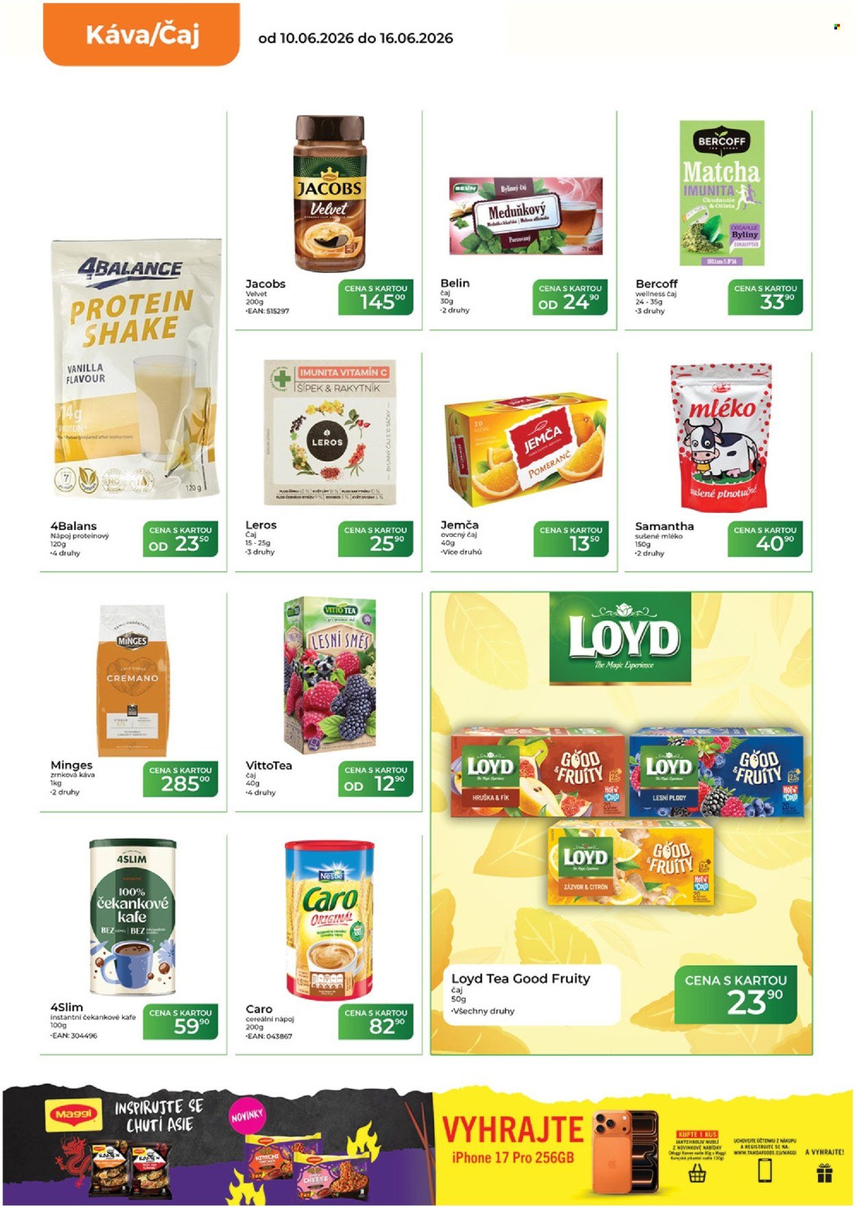 TAMDA FOODS leták - Od středy 10.6.2026