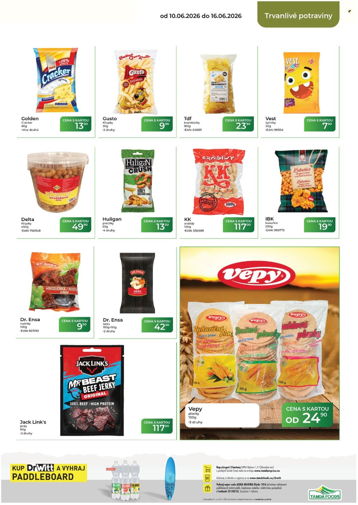 TAMDA FOODS leták - Od středy 10.6.2026