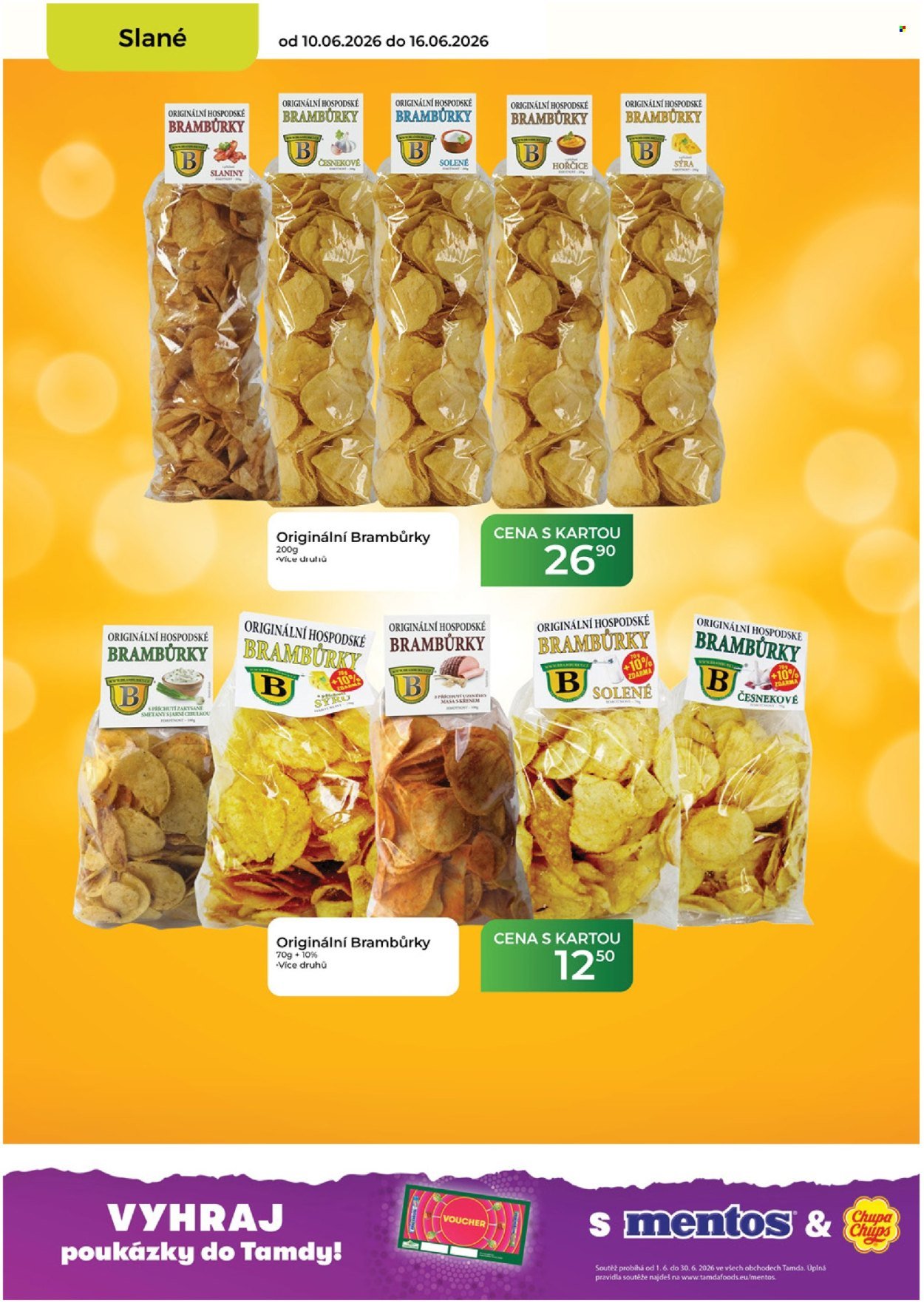TAMDA FOODS leták - Od středy 10.6.2026
