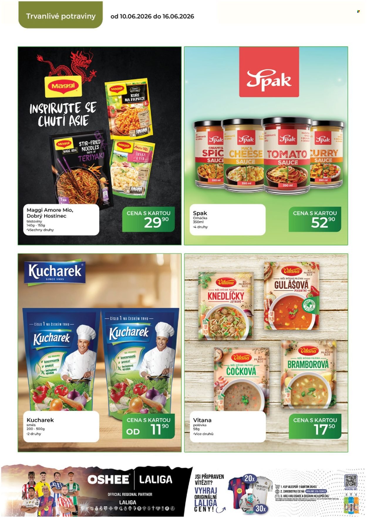 TAMDA FOODS leták - Od středy 10.6.2026