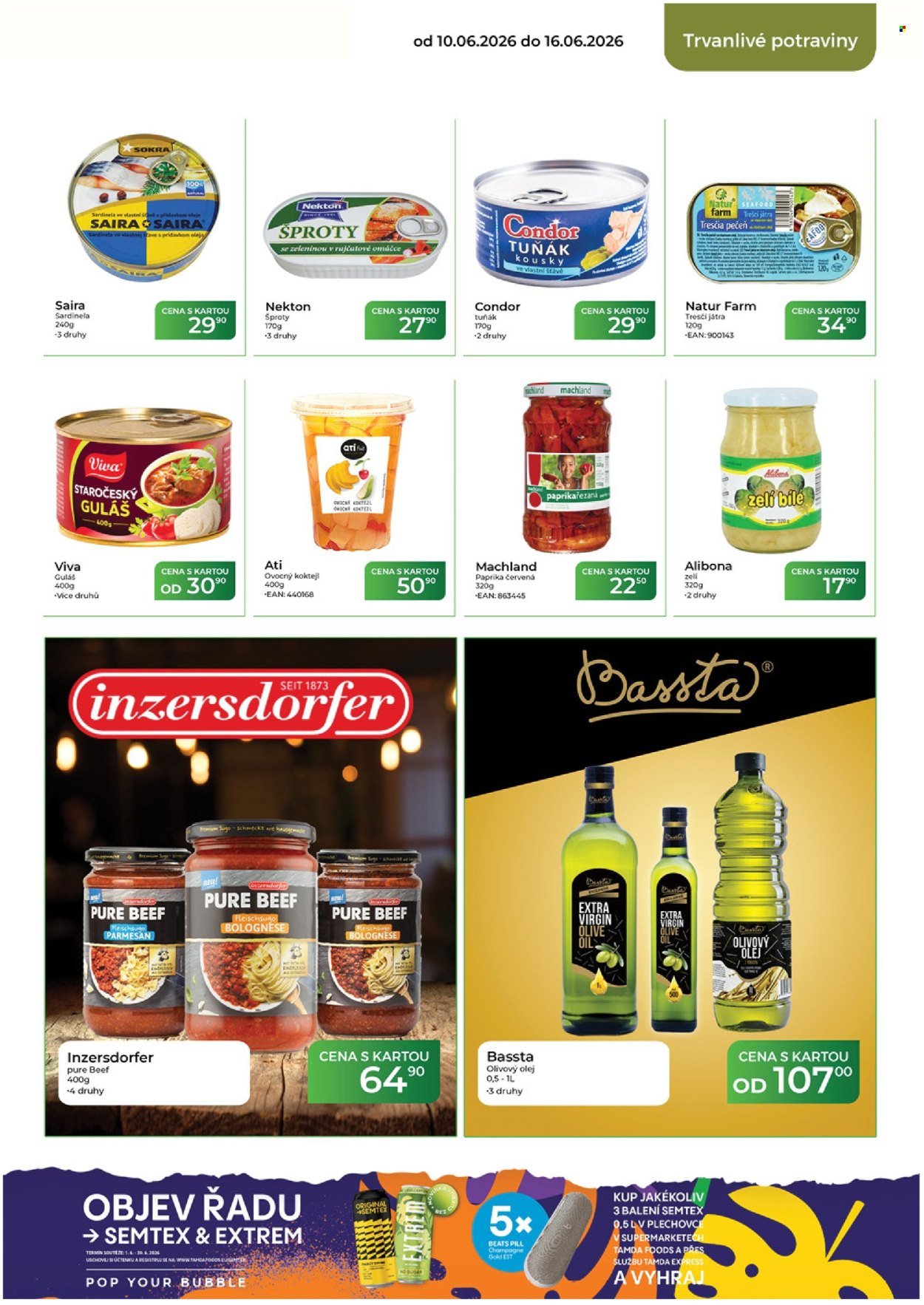 TAMDA FOODS leták - Od středy 10.6.2026