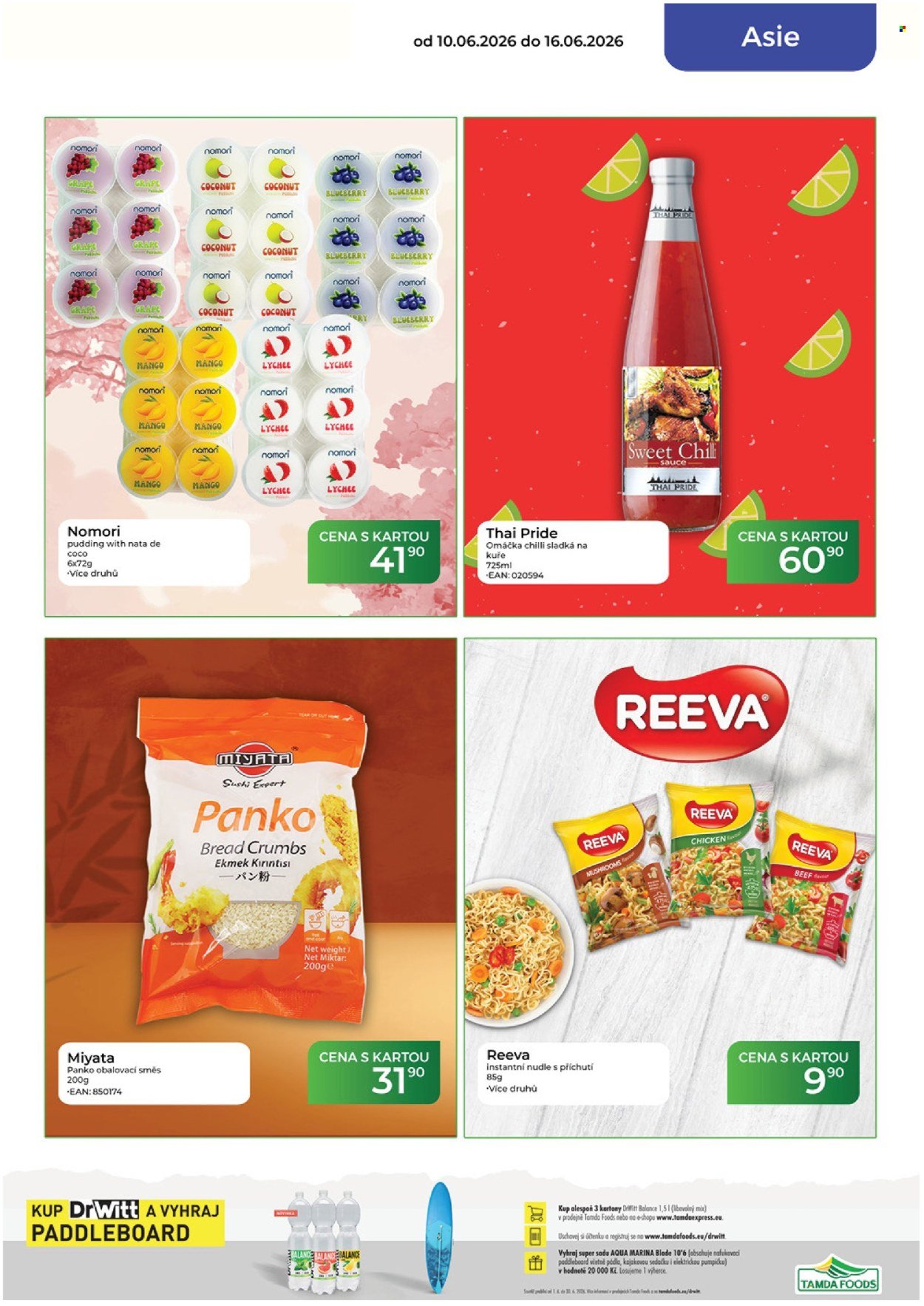 TAMDA FOODS leták - Od středy 10.6.2026