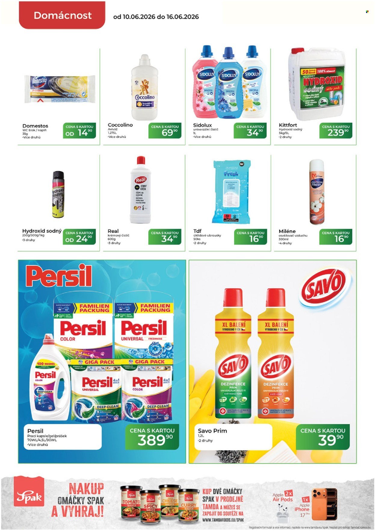 TAMDA FOODS leták - Od středy 10.6.2026