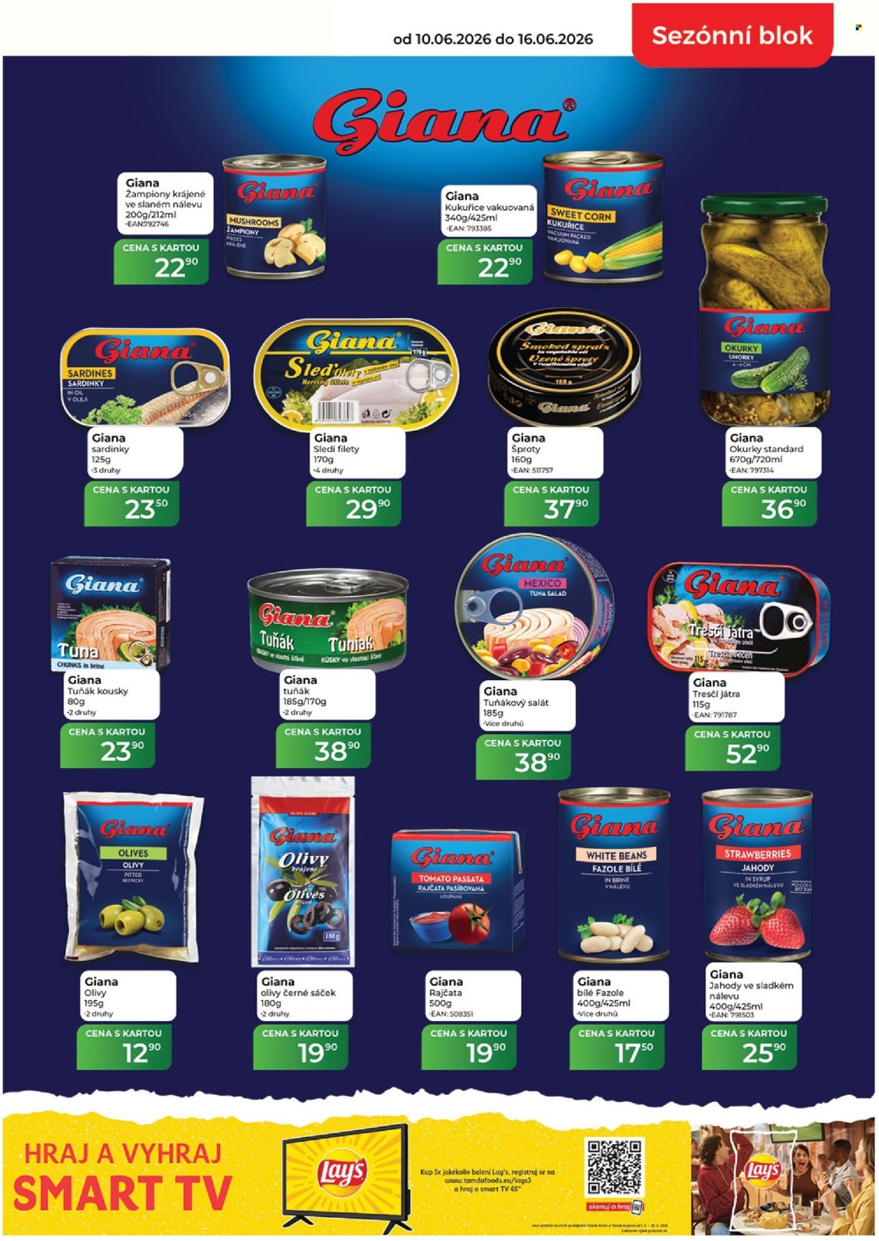TAMDA FOODS leták - Od středy 10.6.2026