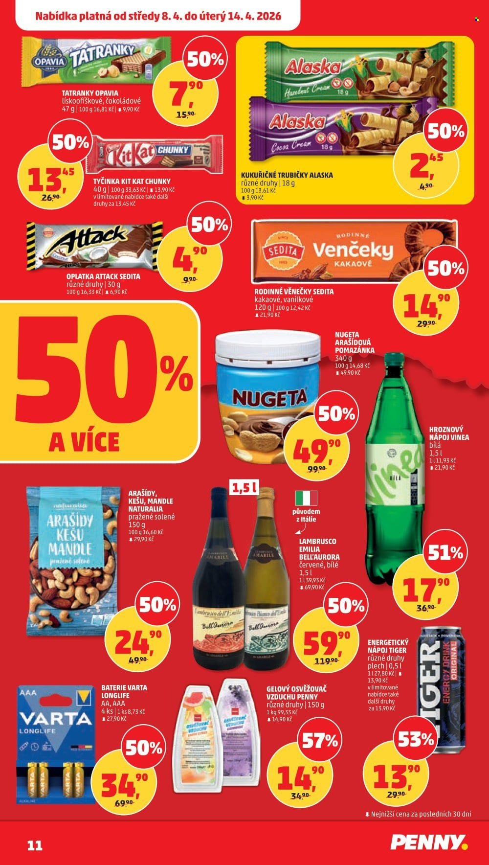 PENNY leták - nízké ceny hezky česky (2026-04-08 - 2026-04-14)