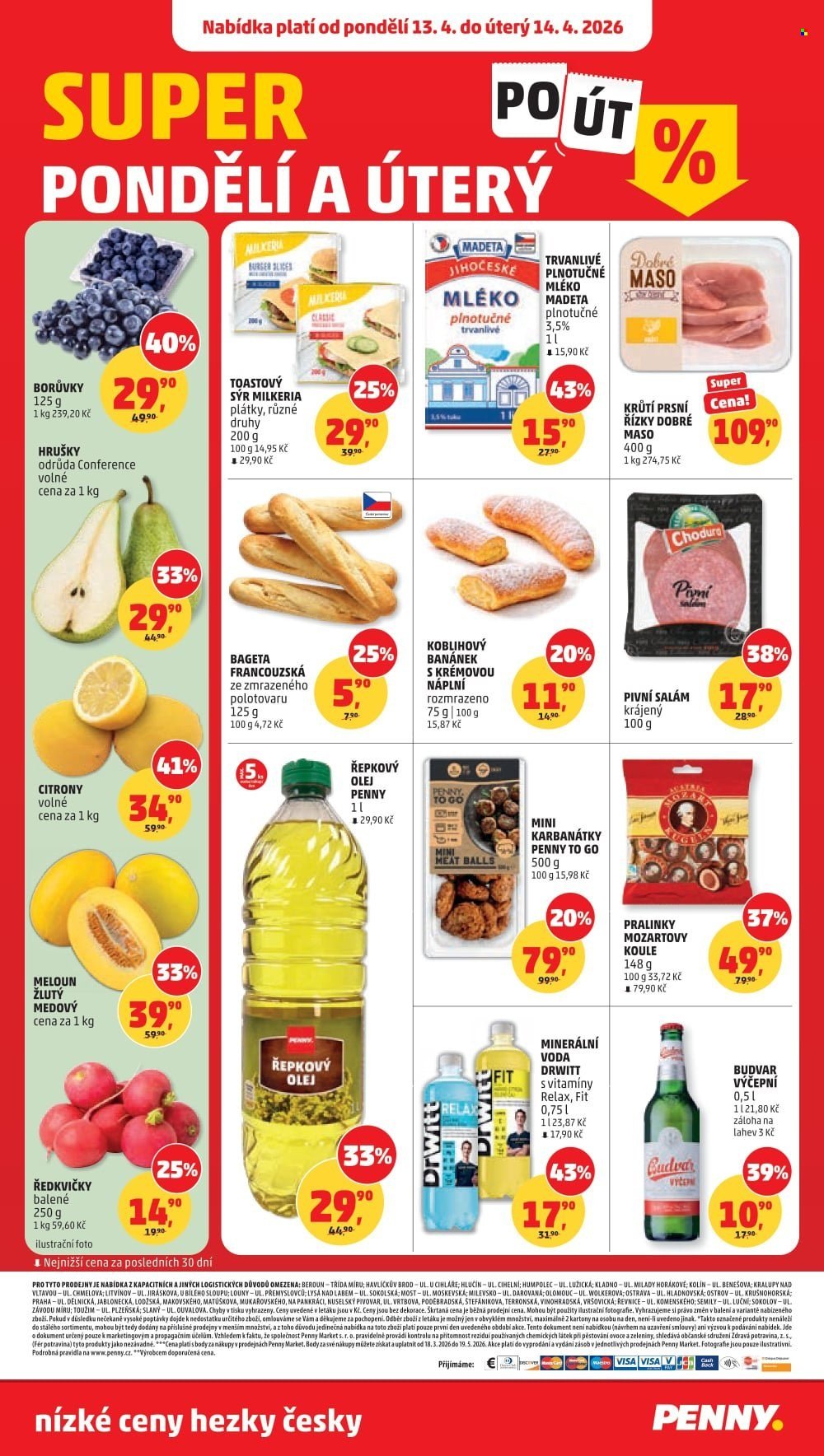 PENNY leták - nízké ceny hezky česky (2026-04-08 - 2026-04-14)