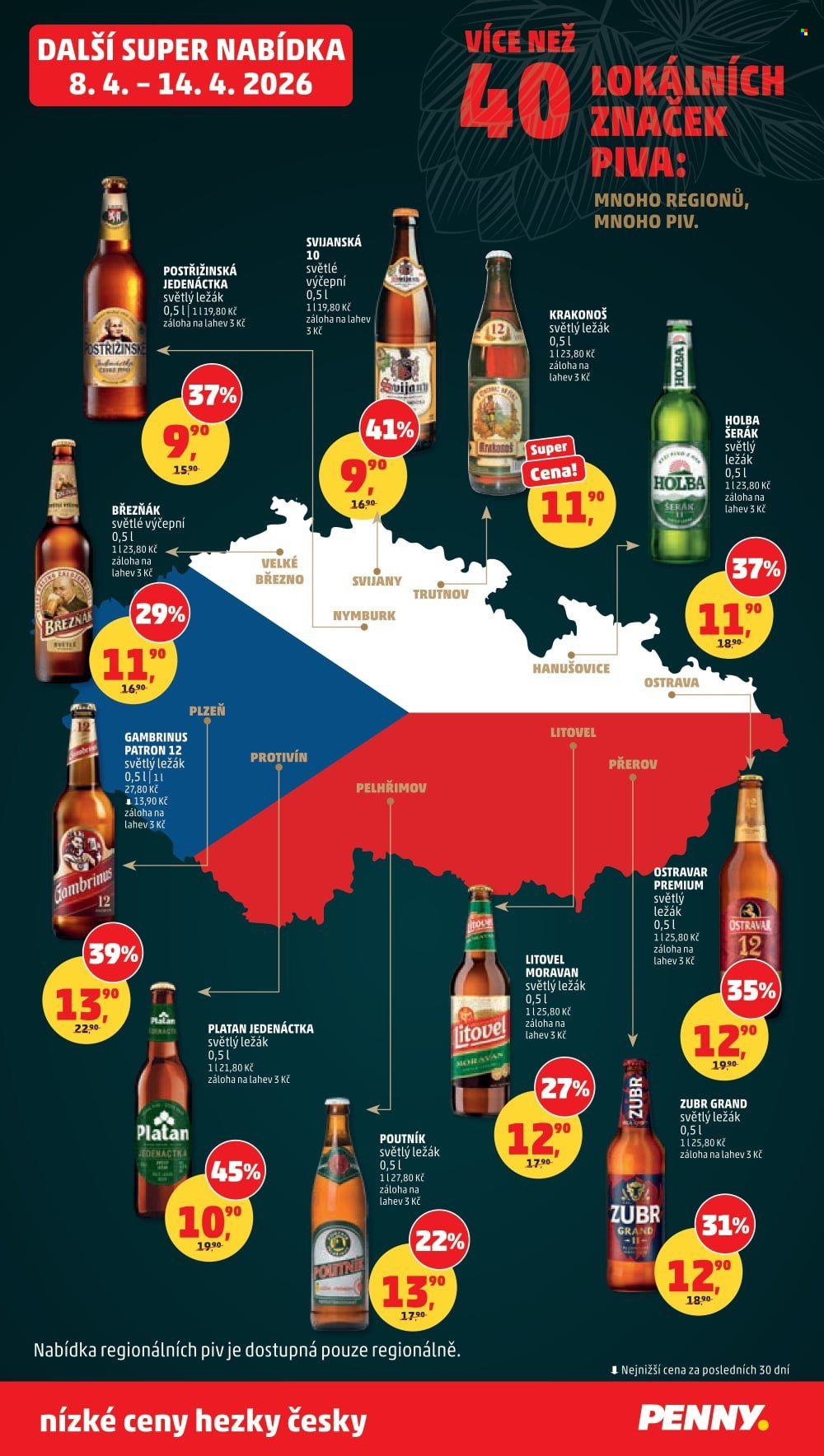 PENNY leták - nízké ceny hezky česky (2026-04-08 - 2026-04-14)