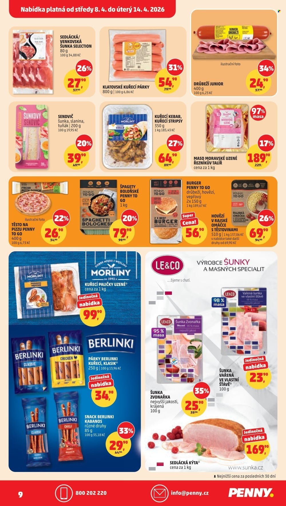 PENNY leták - nízké ceny hezky česky (2026-04-08 - 2026-04-14)