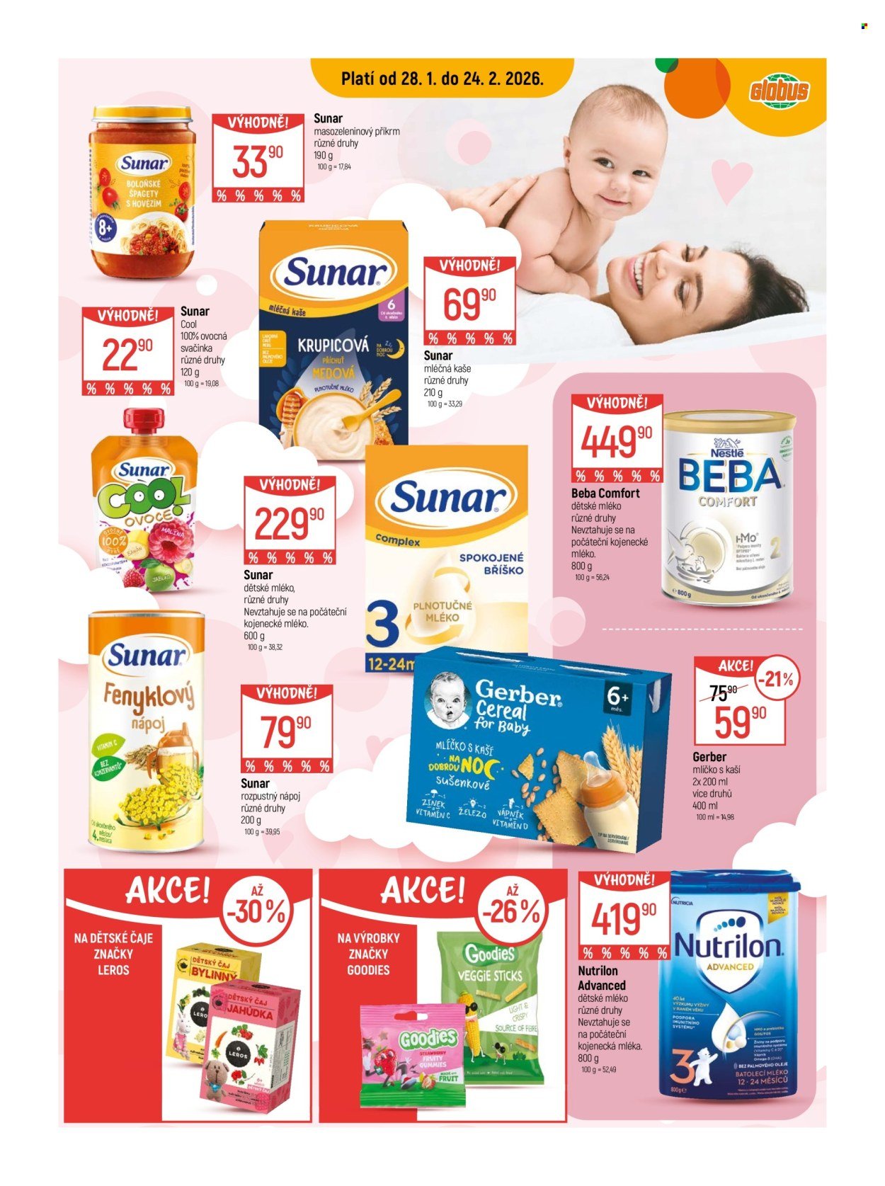 GLOBUS leták - Od středy 28.1.2026 (2026-01-28 - 2026-02-24)