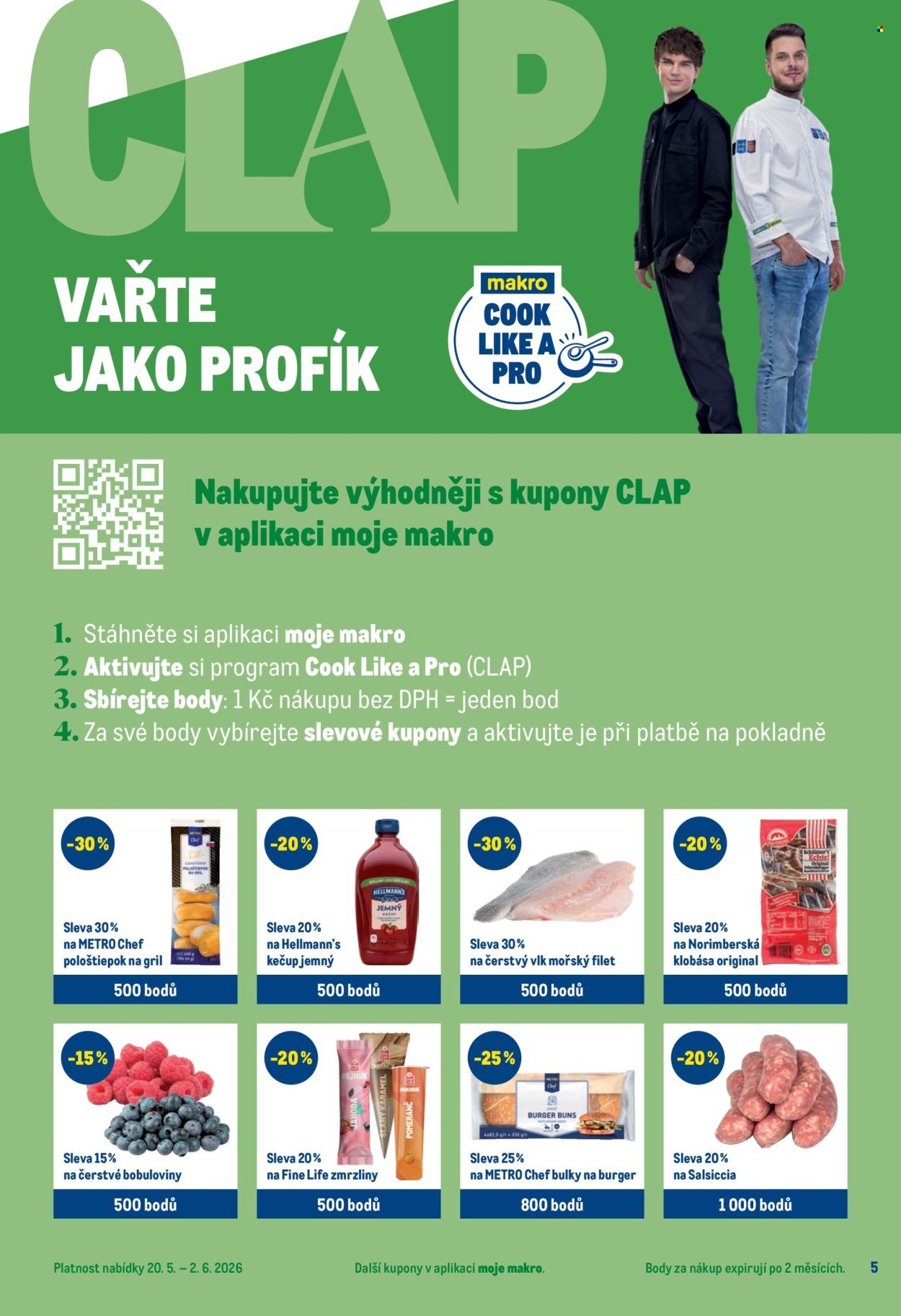 MAKRO leták - Pro milovníky jídla (2026-05-20 - 2026-06-02)