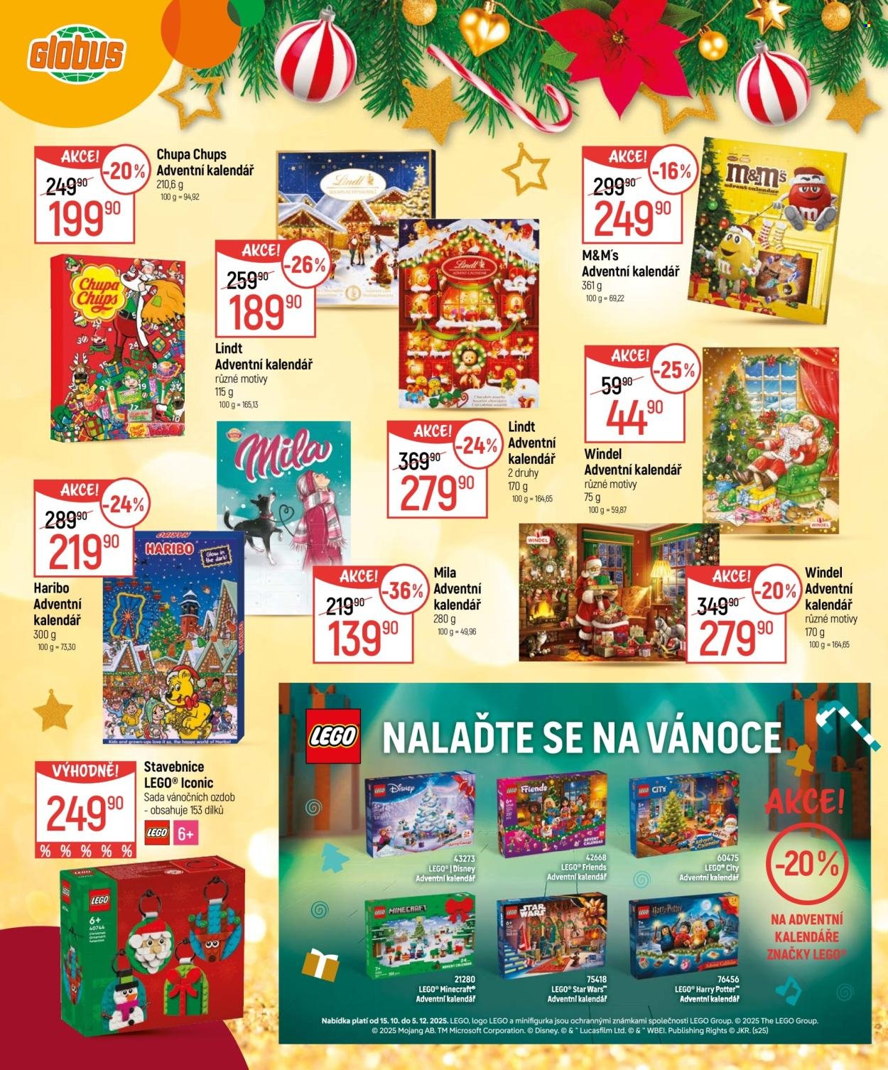 GLOBUS leták - Od středy 15.10.2025 (2025-10-15 - 2025-12-05)