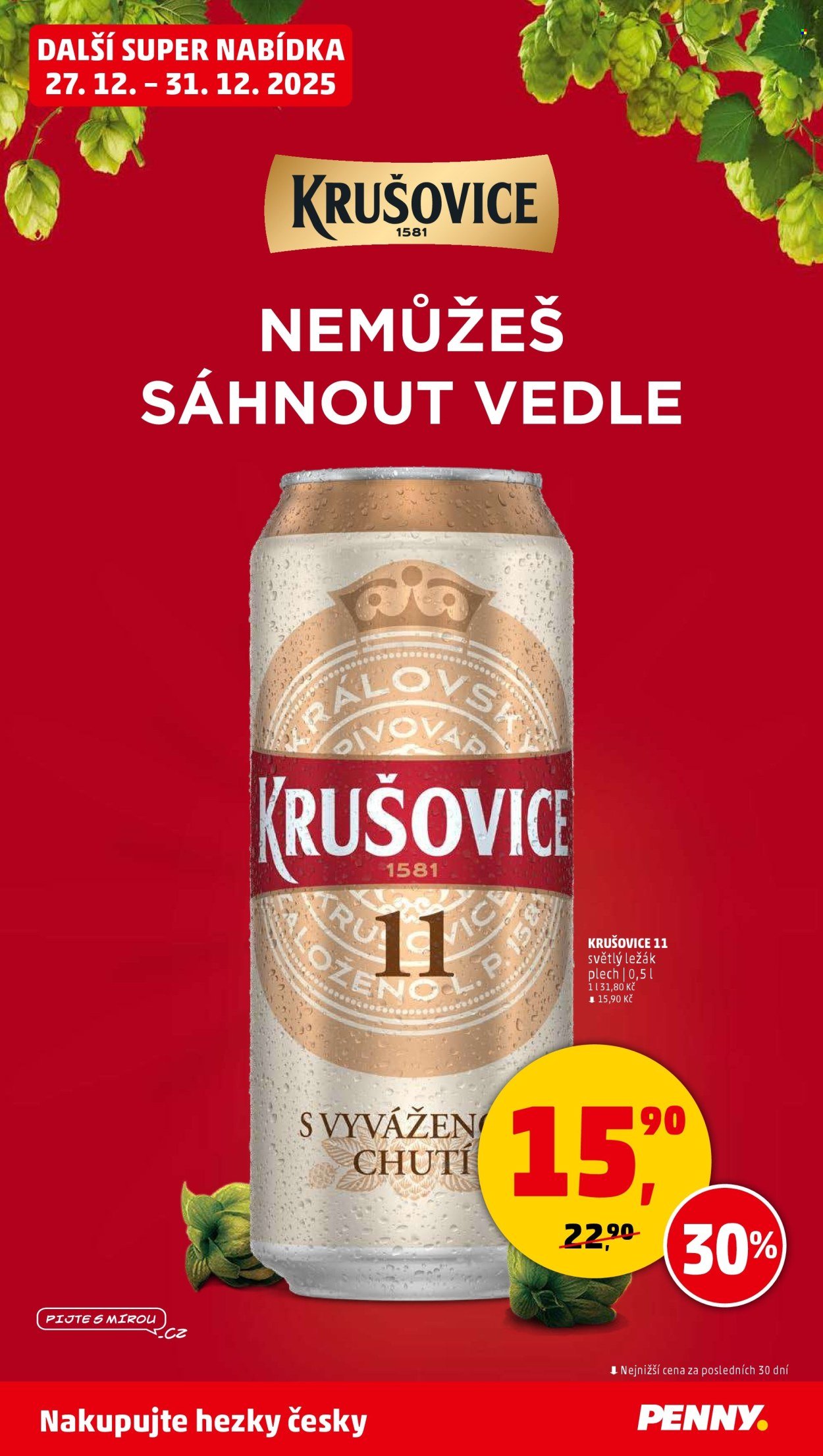 PENNY leták - Nakupujte hezky česky (2025-12-27 - 2025-12-31)