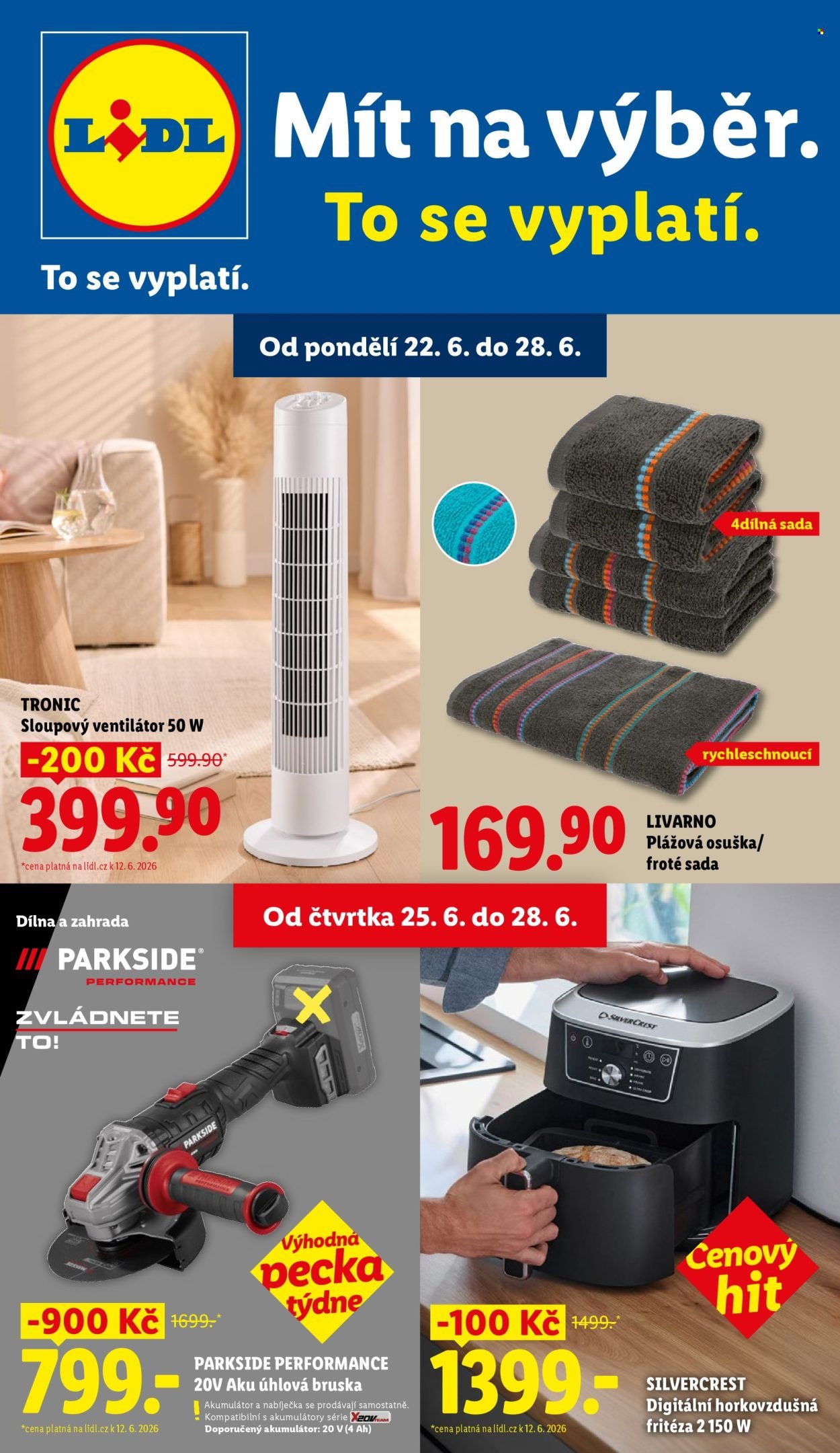 LIDL leták - Spotřební zboží