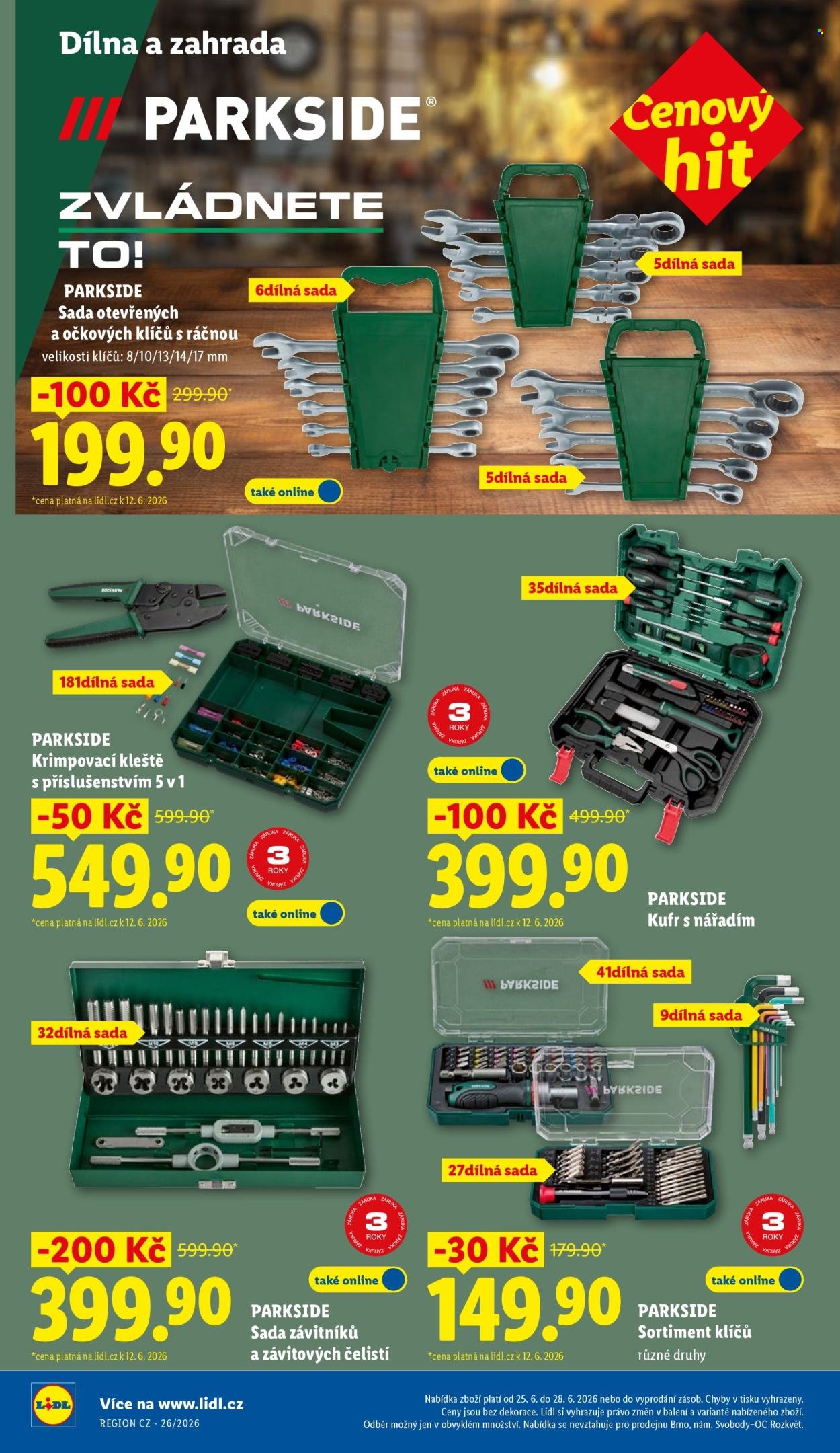 LIDL leták - Spotřební zboží
