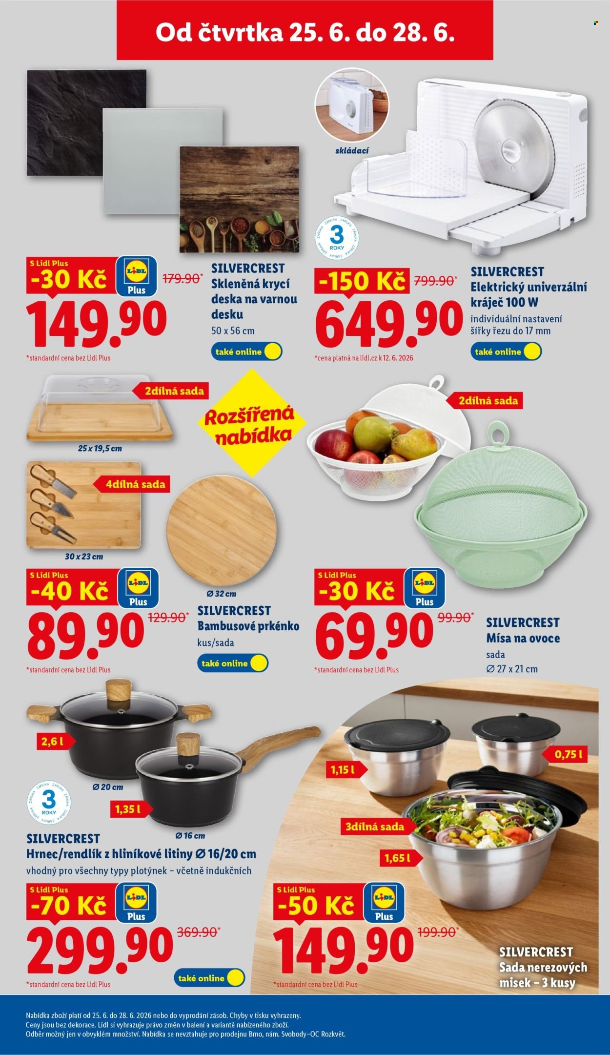 LIDL leták - Spotřební zboží