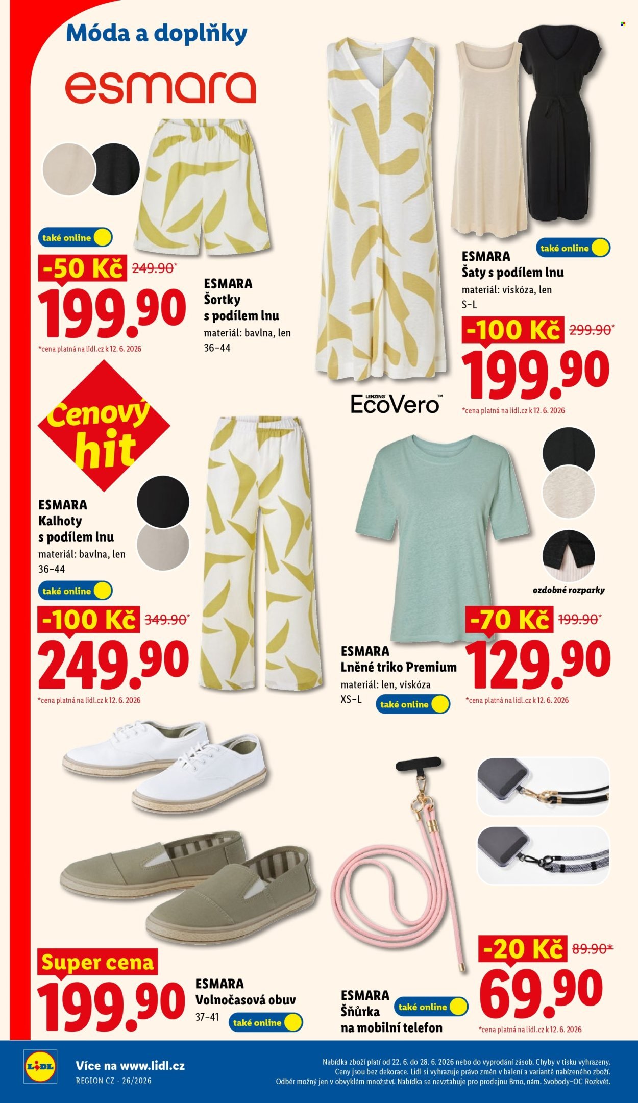 LIDL leták - Spotřební zboží