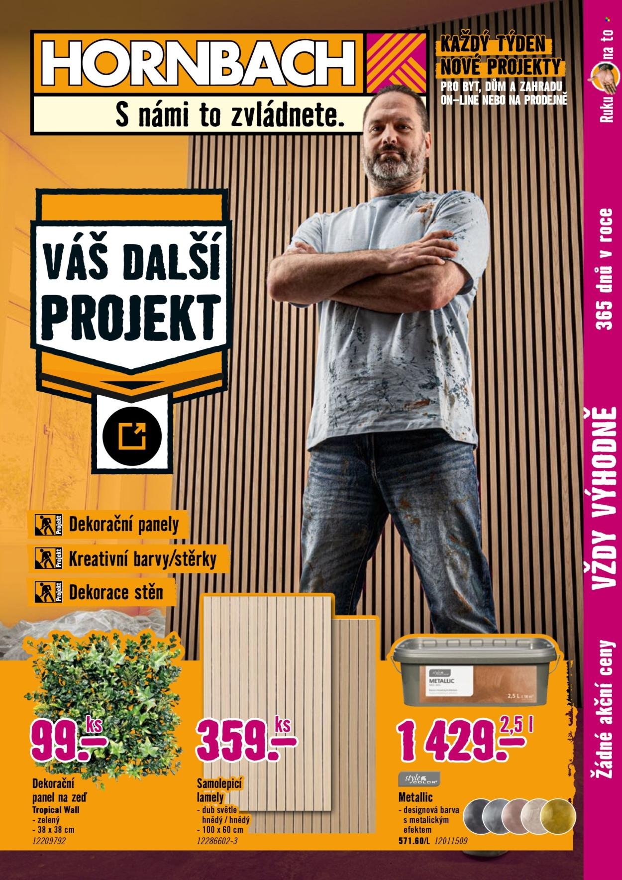 HORNBACH leták - Váš další projekt - Dekorace