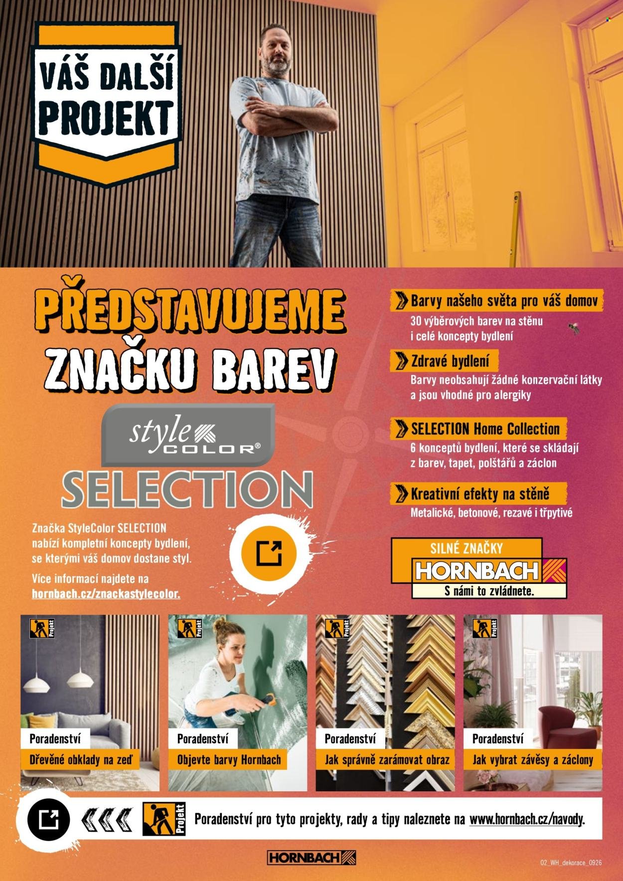 HORNBACH leták - Váš další projekt - Dekorace