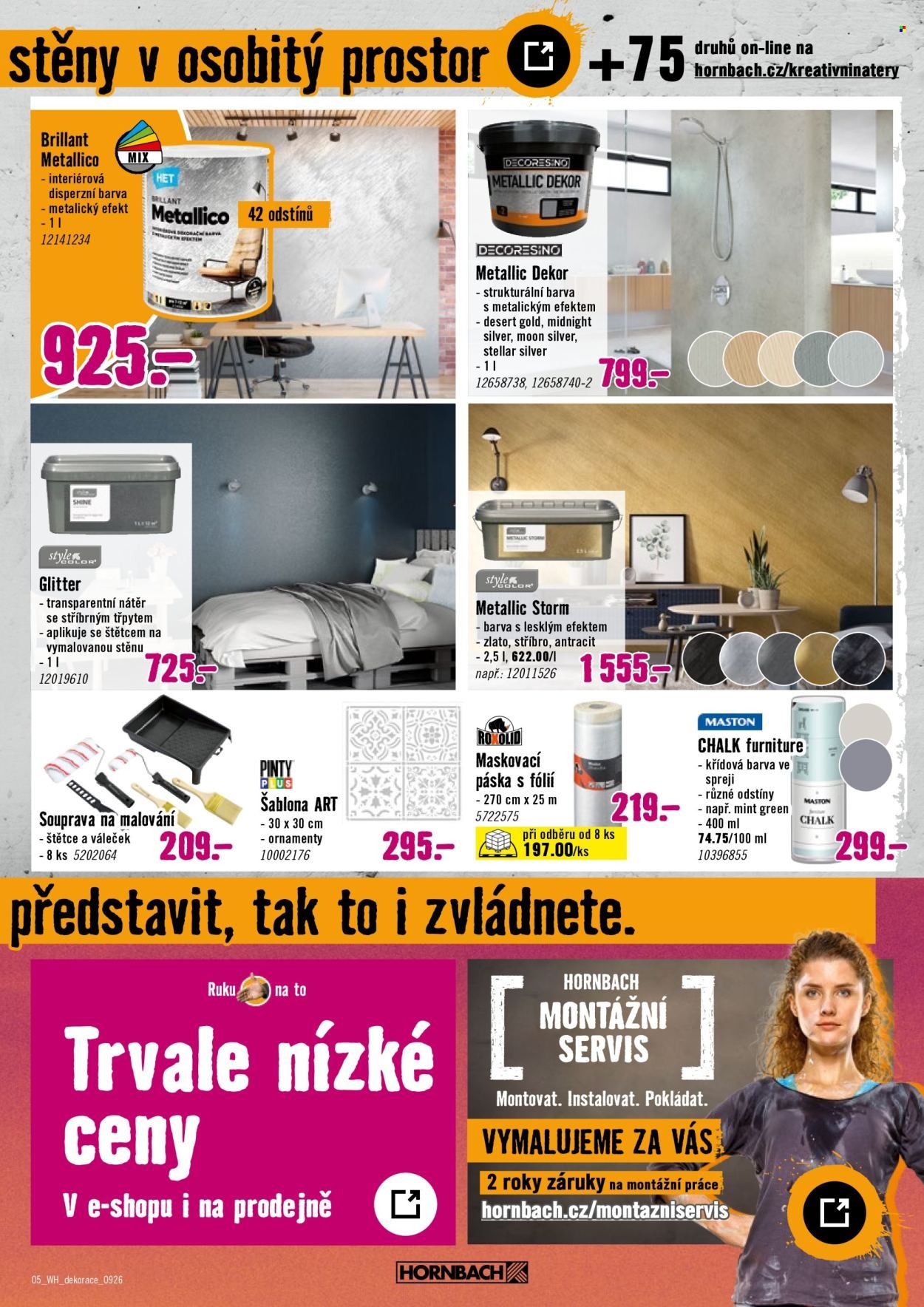 HORNBACH leták - Váš další projekt - Dekorace