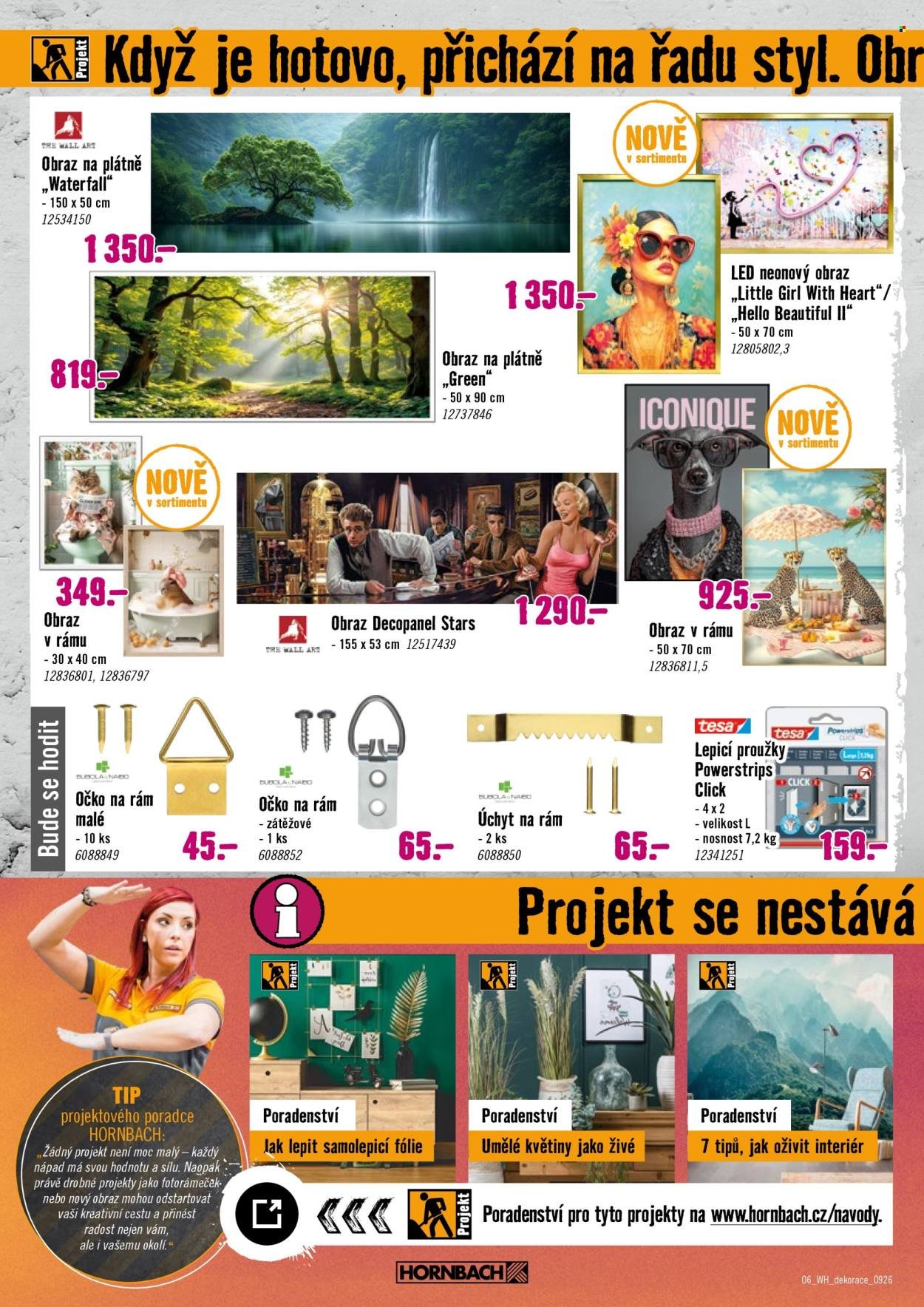 HORNBACH leták - Váš další projekt - Dekorace