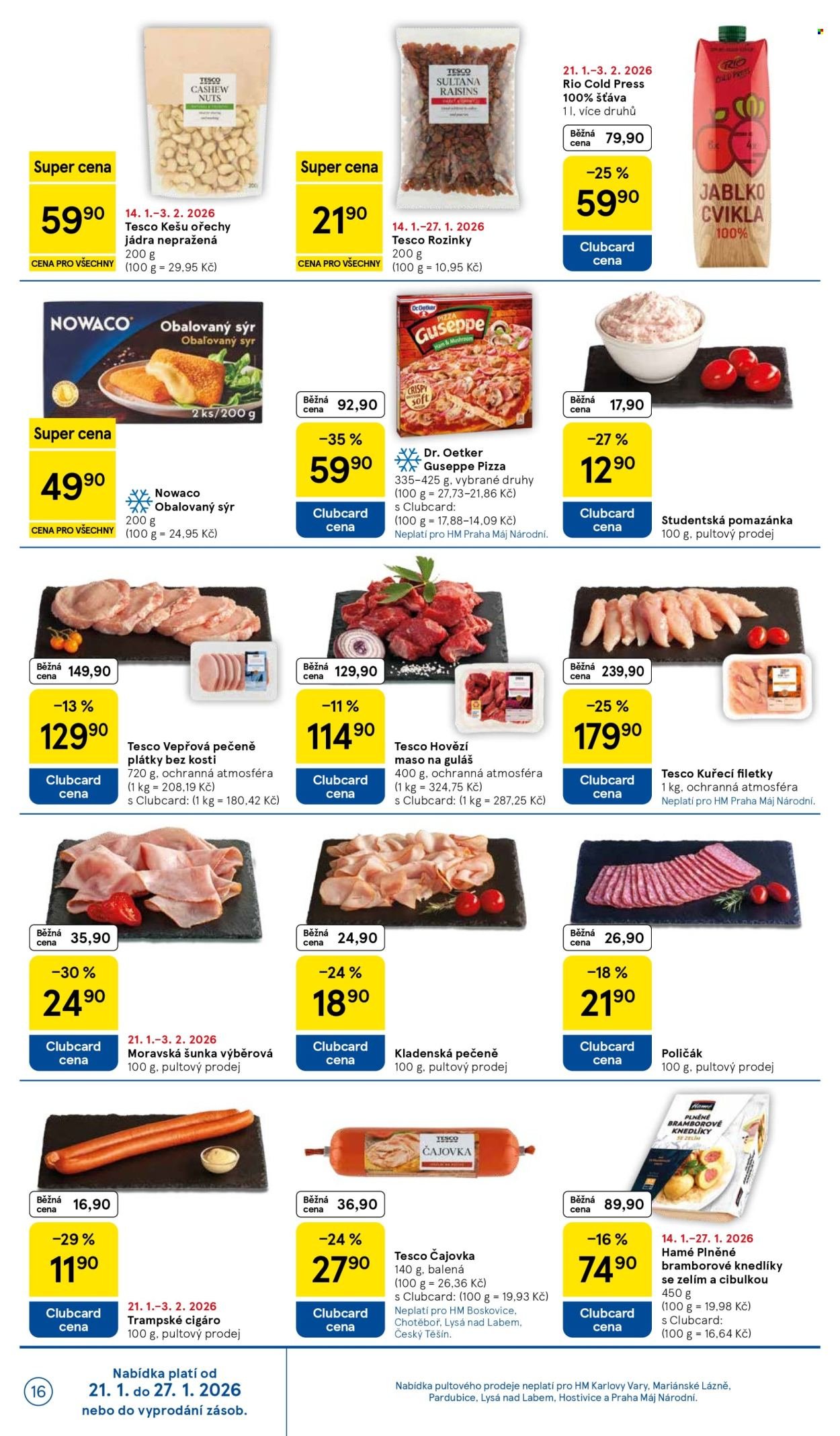 TESCO leták - Od středy 21.1.2026 (2026-01-21 - 2026-01-27)