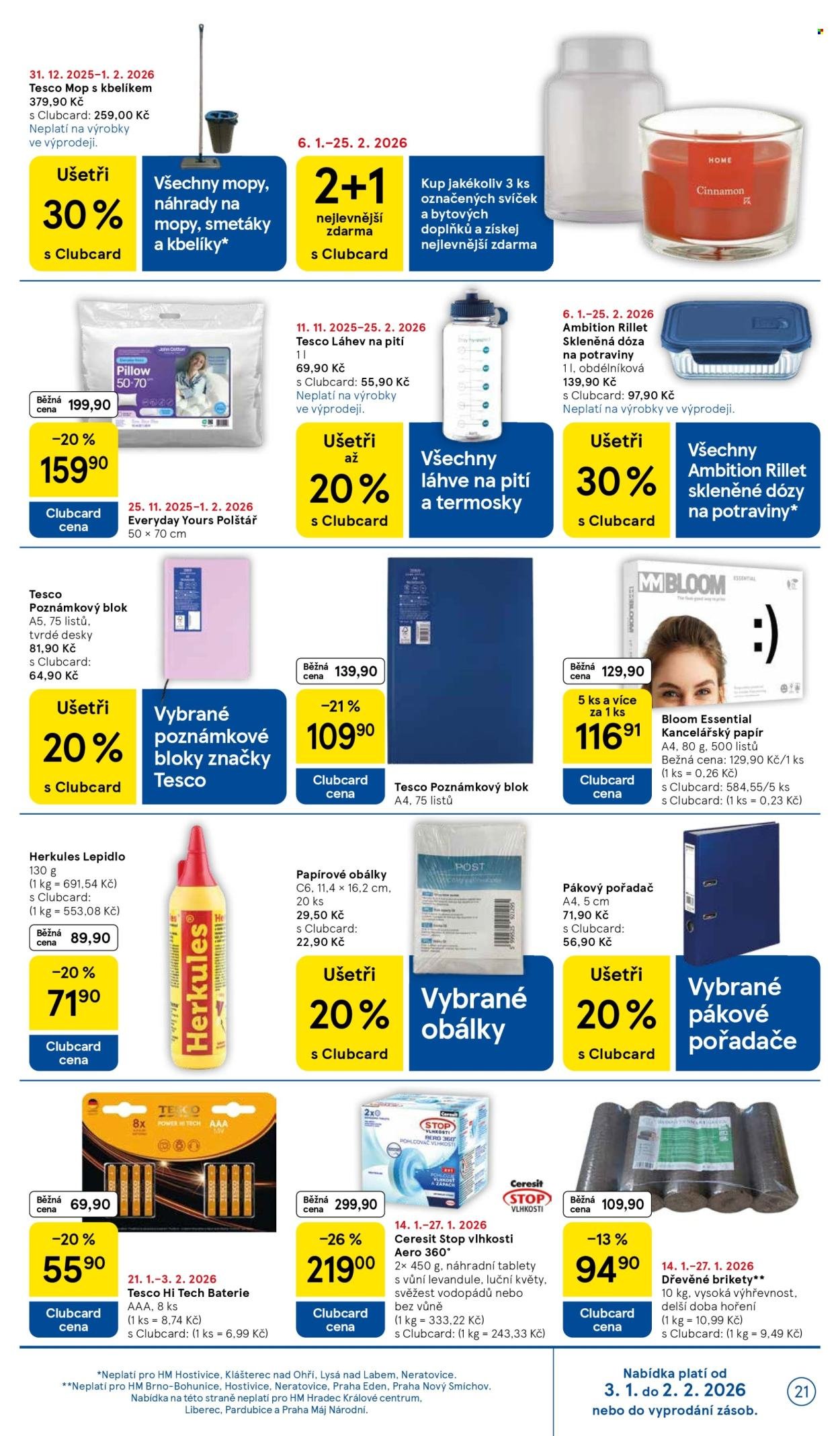 TESCO leták - Od středy 21.1.2026 (2026-01-21 - 2026-01-27)