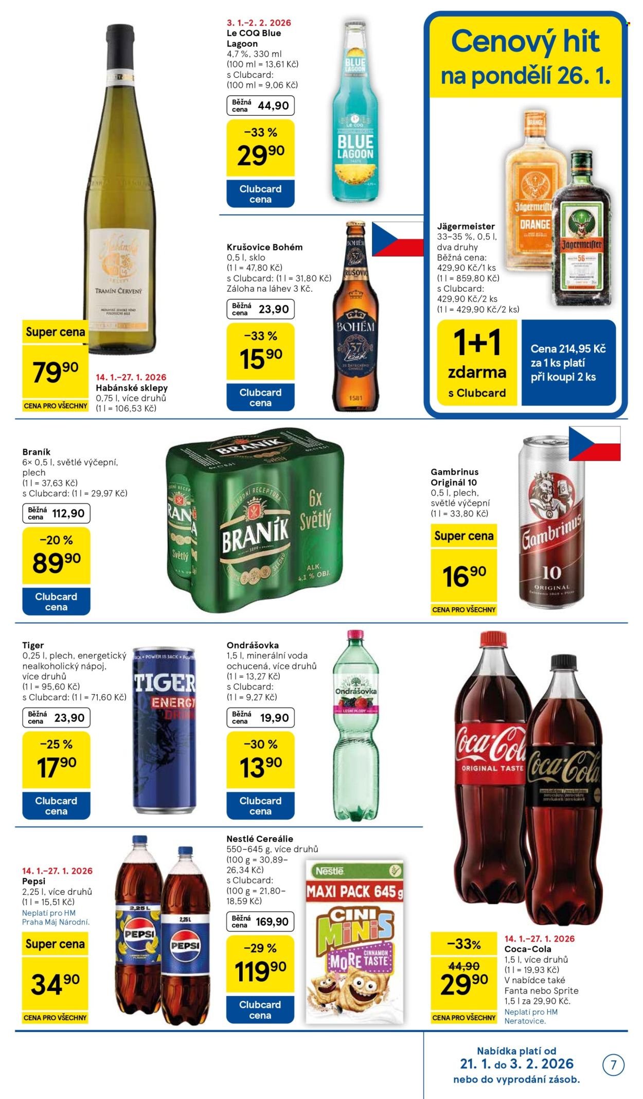 TESCO leták - Od středy 21.1.2026 (2026-01-21 - 2026-01-27)