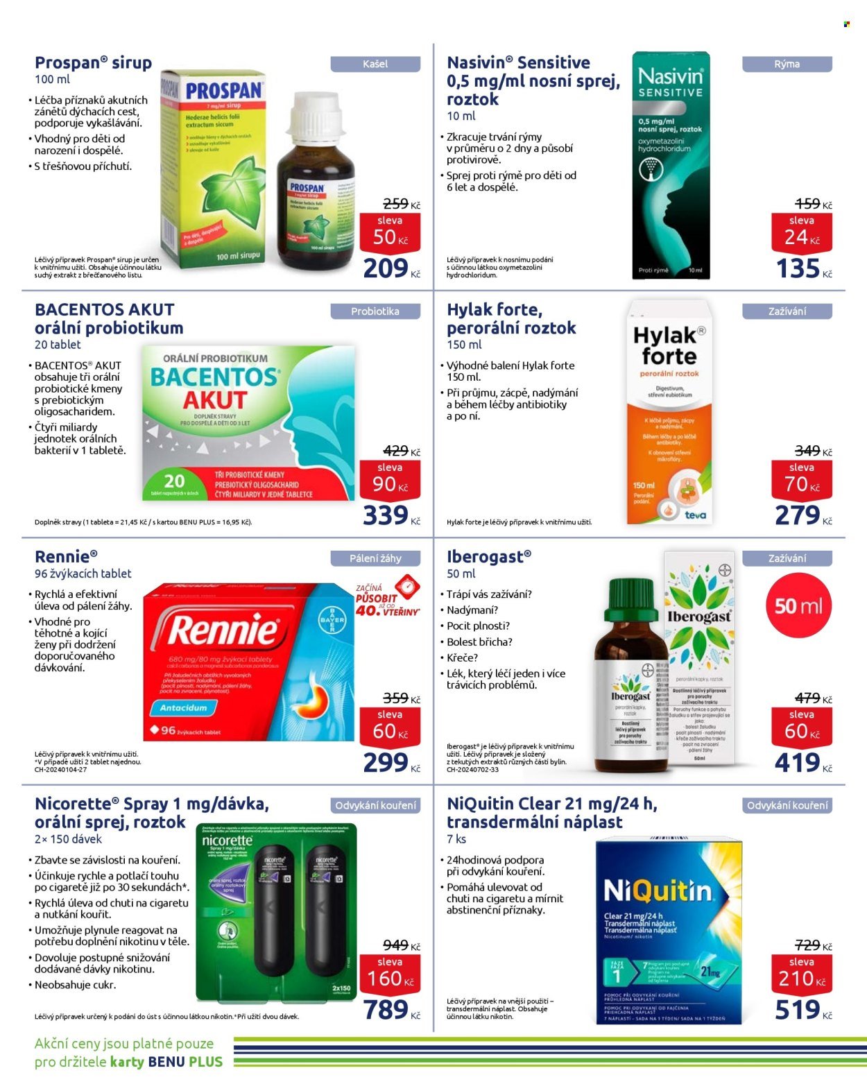 BENU LÉKÁRNA leták - Akční leták (2026-01-01 - 2026-01-31)
