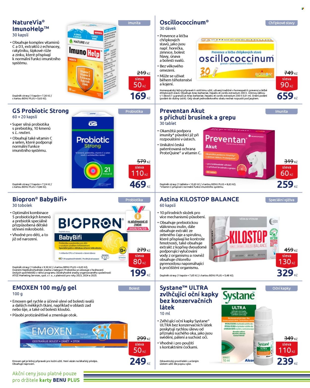 BENU LÉKÁRNA leták - Akční leták (2026-01-01 - 2026-01-31)