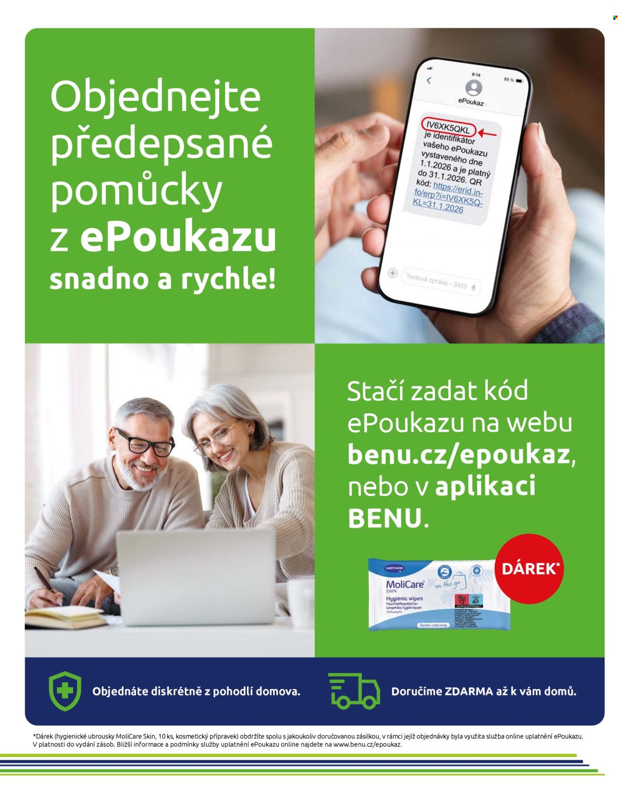 BENU LÉKÁRNA leták - Akční leták (2026-01-01 - 2026-01-31)