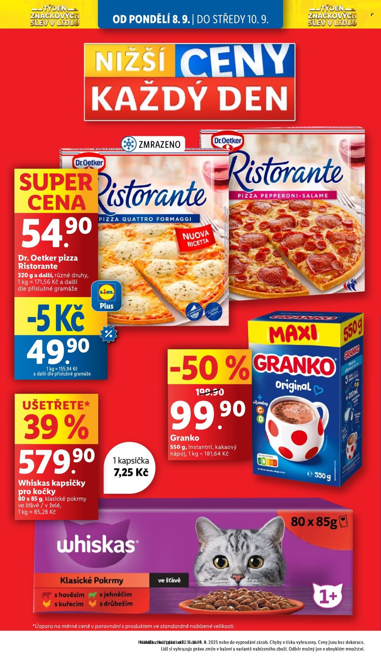 LIDL leták - Od pondělí 8.9.2025 (2025-09-08 - 2025-09-10)