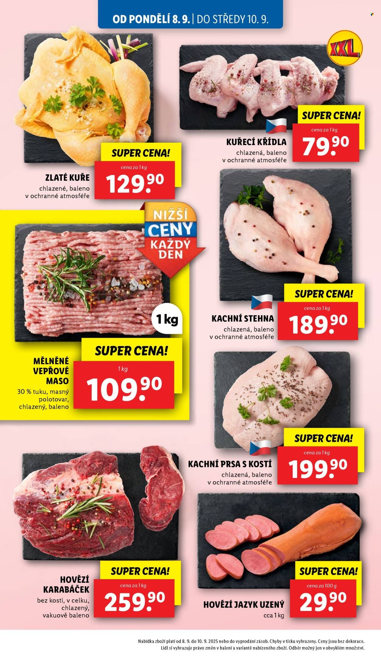 LIDL leták - Od pondělí 8.9.2025 (2025-09-08 - 2025-09-10)