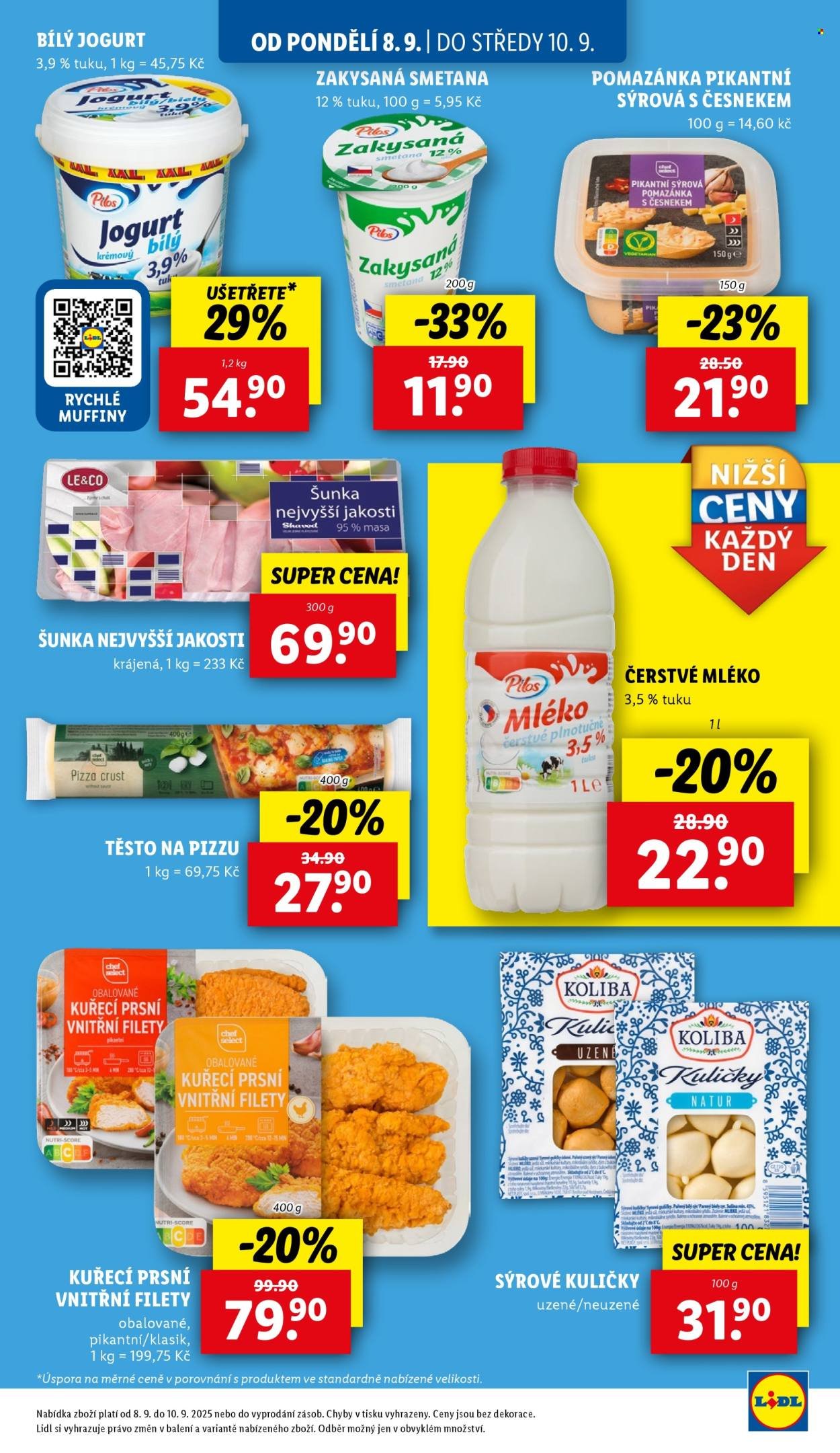LIDL leták - Od pondělí 8.9.2025 (2025-09-08 - 2025-09-10)