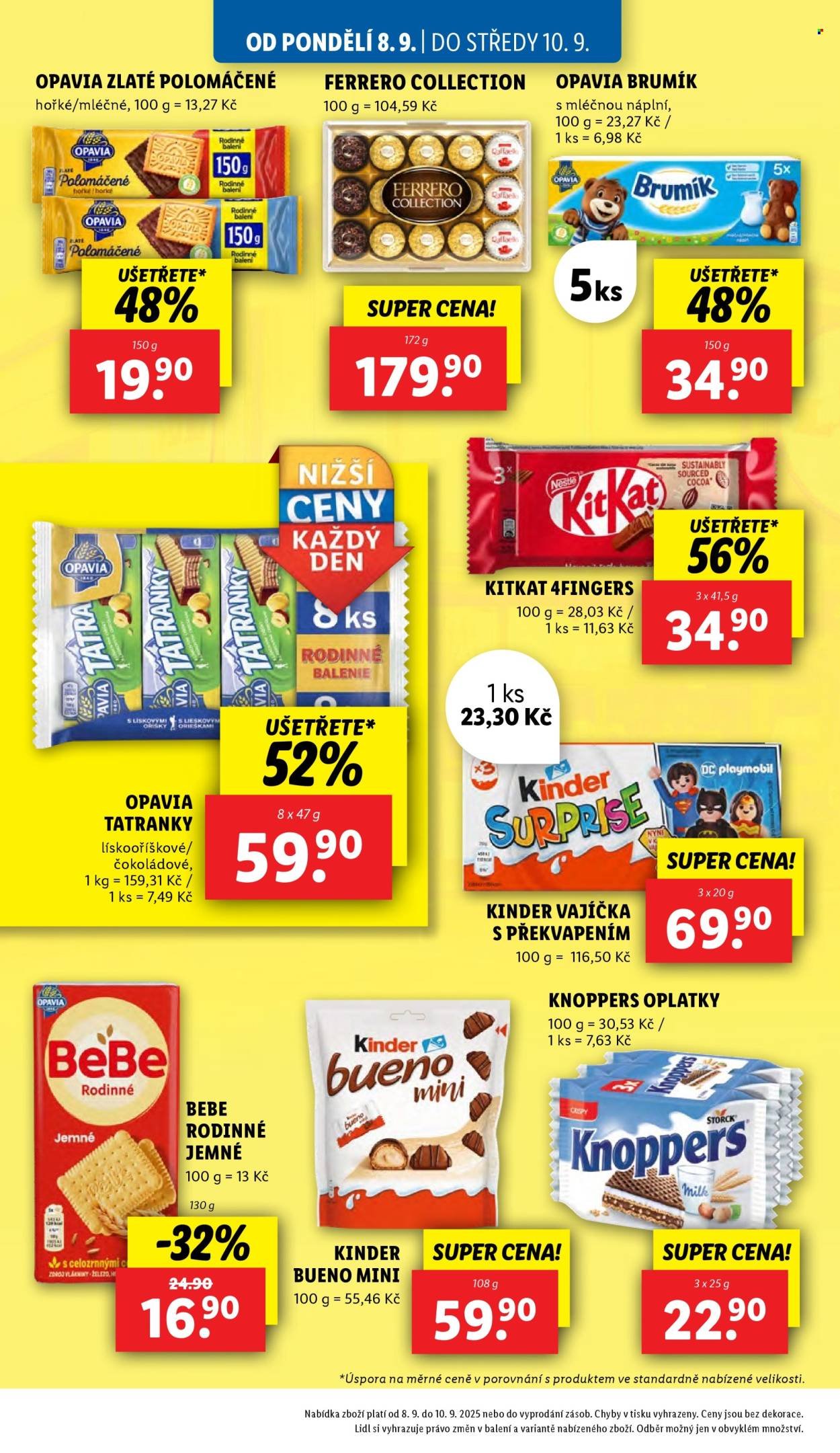 LIDL leták - Od pondělí 8.9.2025 (2025-09-08 - 2025-09-10)