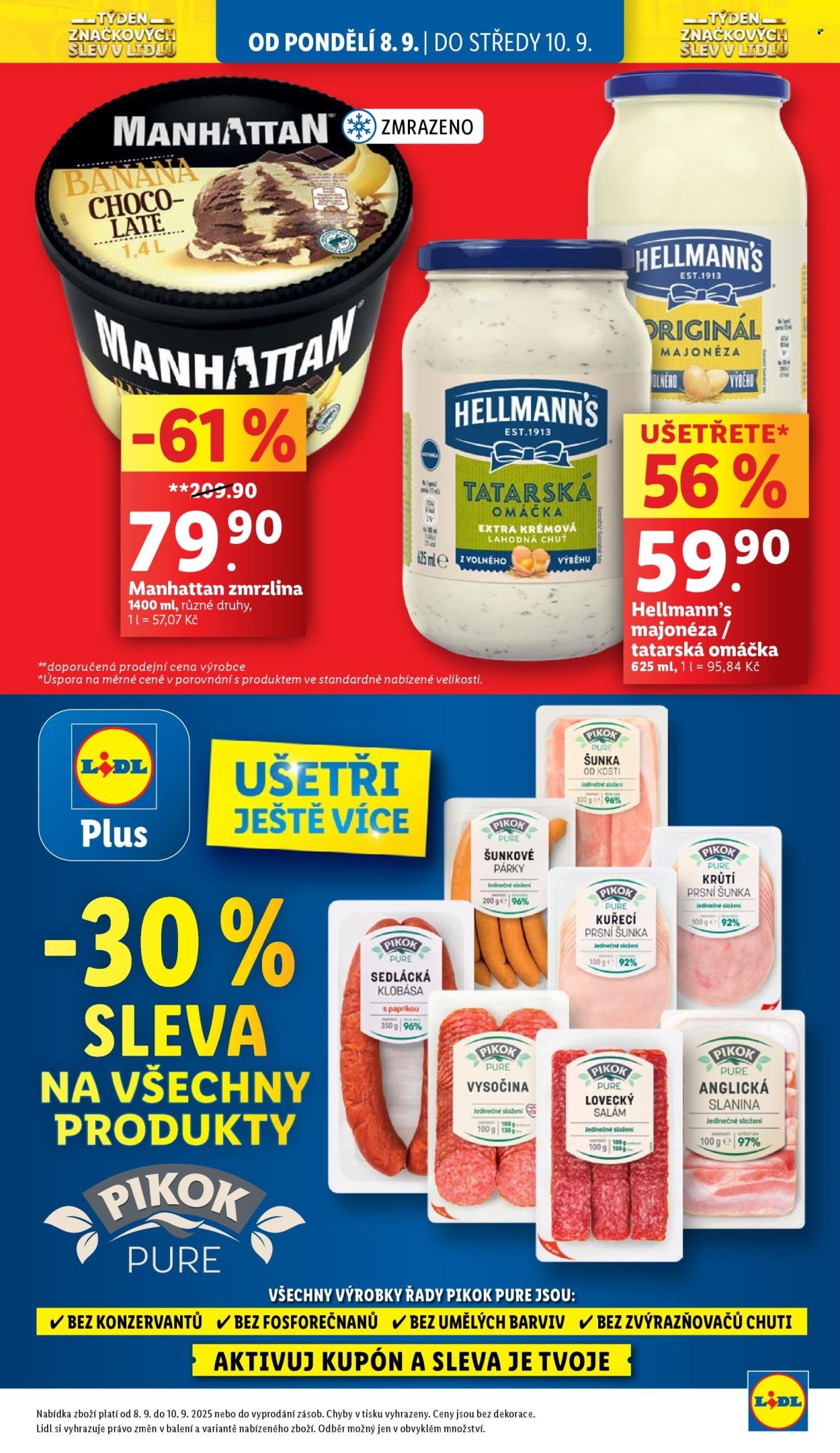 LIDL leták - Od pondělí 8.9.2025 (2025-09-08 - 2025-09-10)