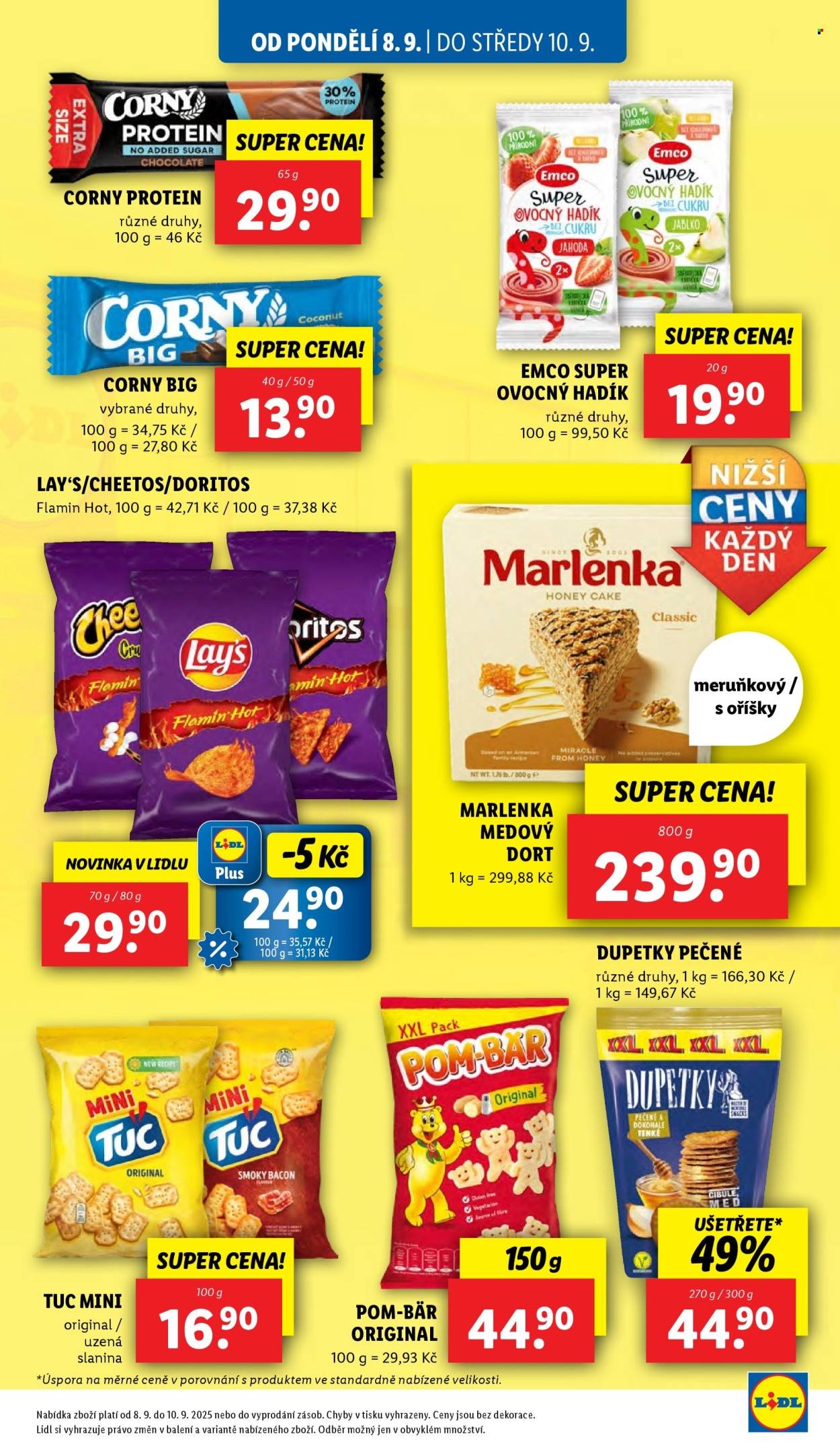 LIDL leták - Od pondělí 8.9.2025 (2025-09-08 - 2025-09-10)