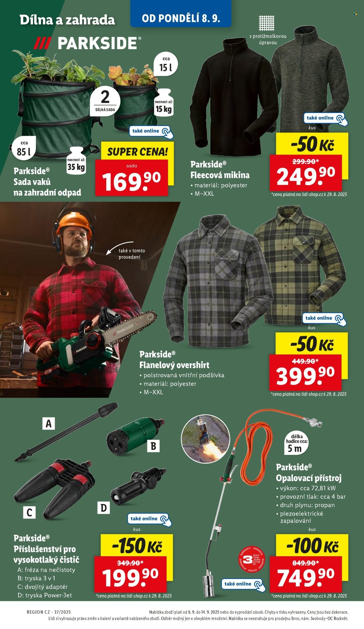 LIDL leták - Od pondělí 8.9.2025 (2025-09-08 - 2025-09-10)