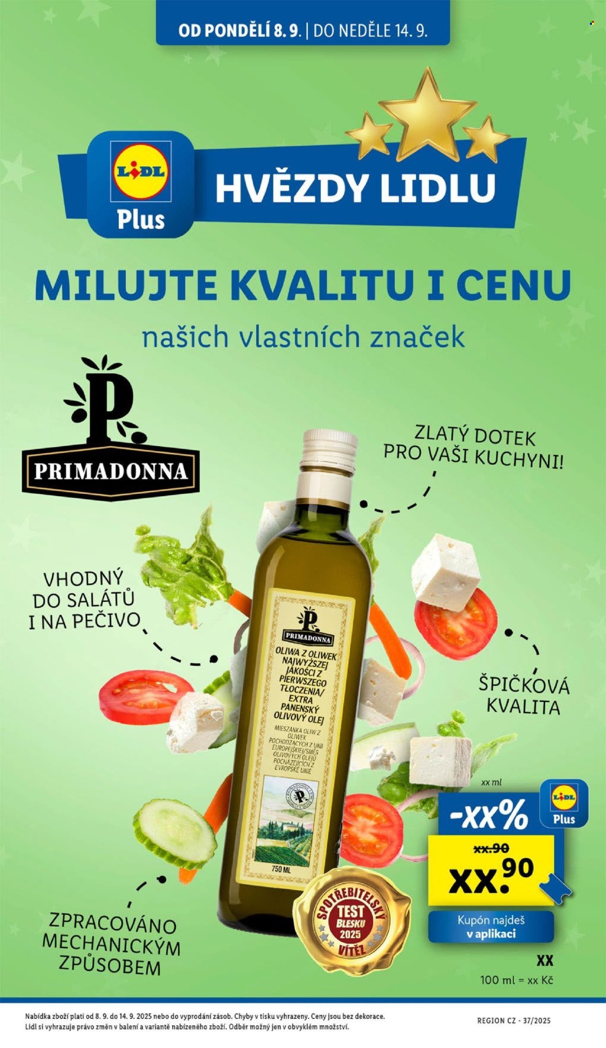 LIDL leták - Od pondělí 8.9.2025 (2025-09-08 - 2025-09-10)