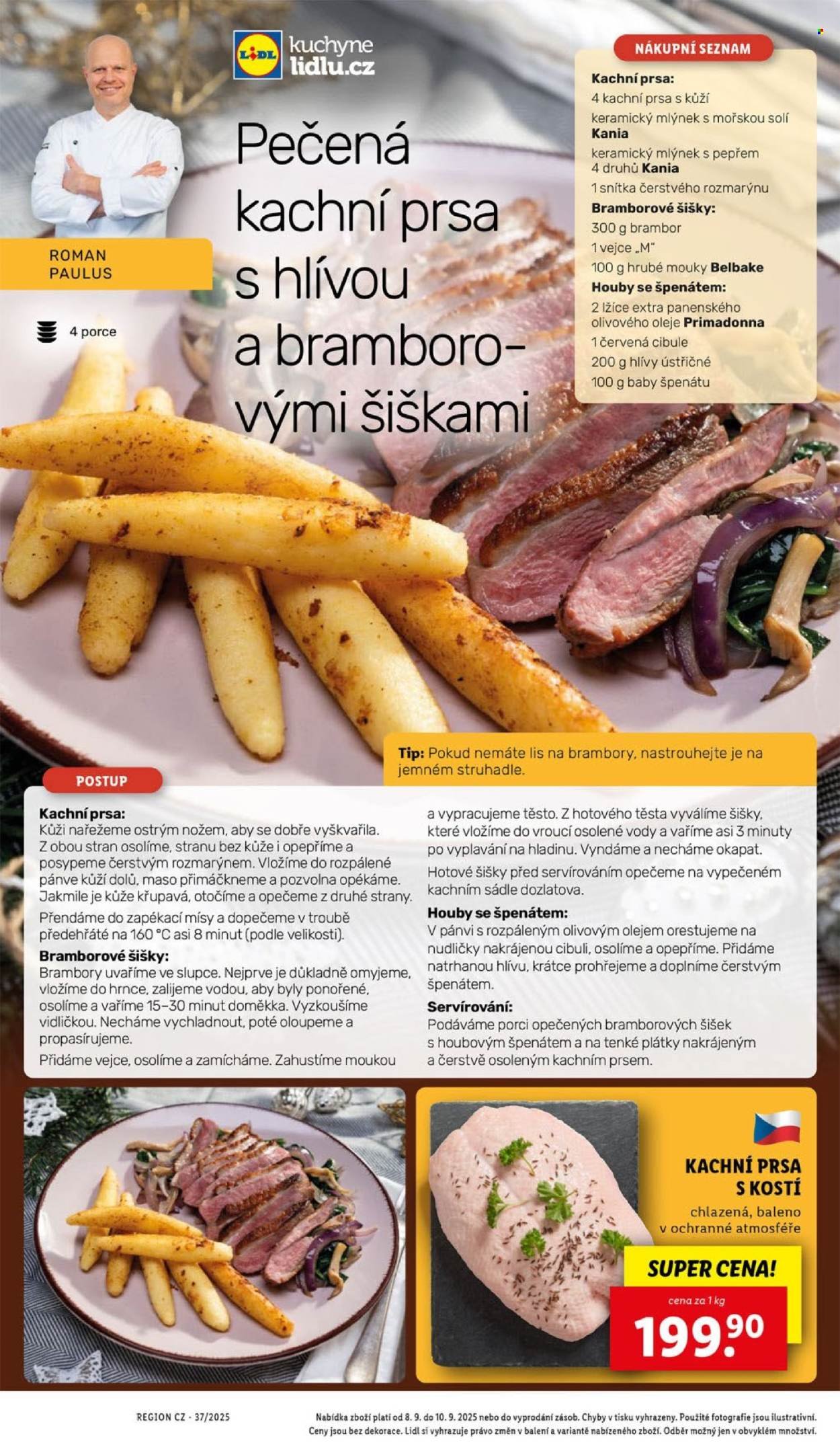 LIDL leták - Od pondělí 8.9.2025 (2025-09-08 - 2025-09-10)