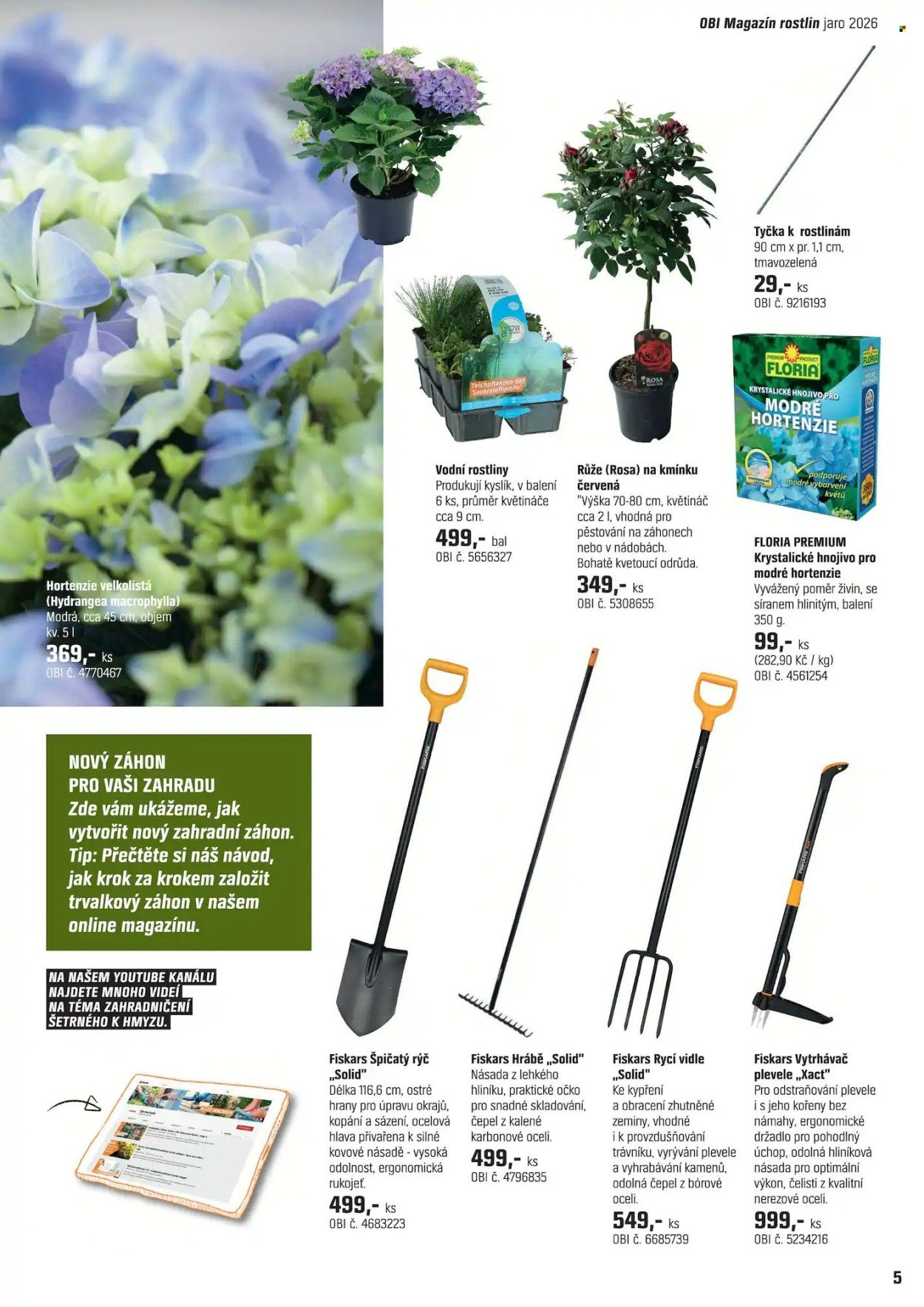 OBI leták - Dokážete cokoliv na své zahradě (2026-04-15 - 2026-05-14)