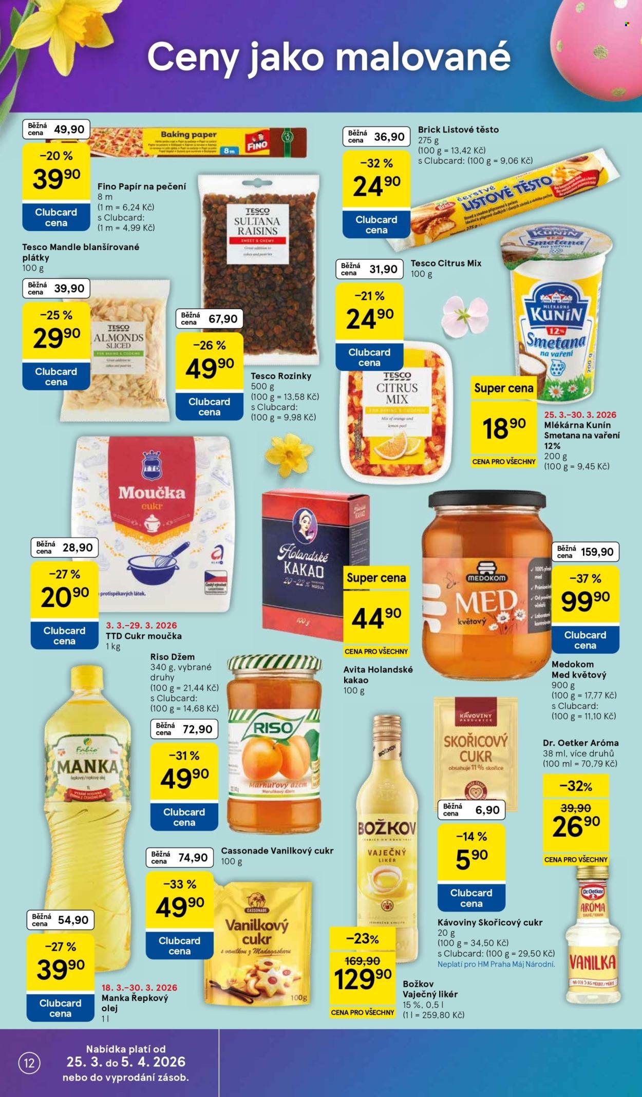 TESCO leták - Veselé Velikonoce (2026-03-25 - 2026-03-30)