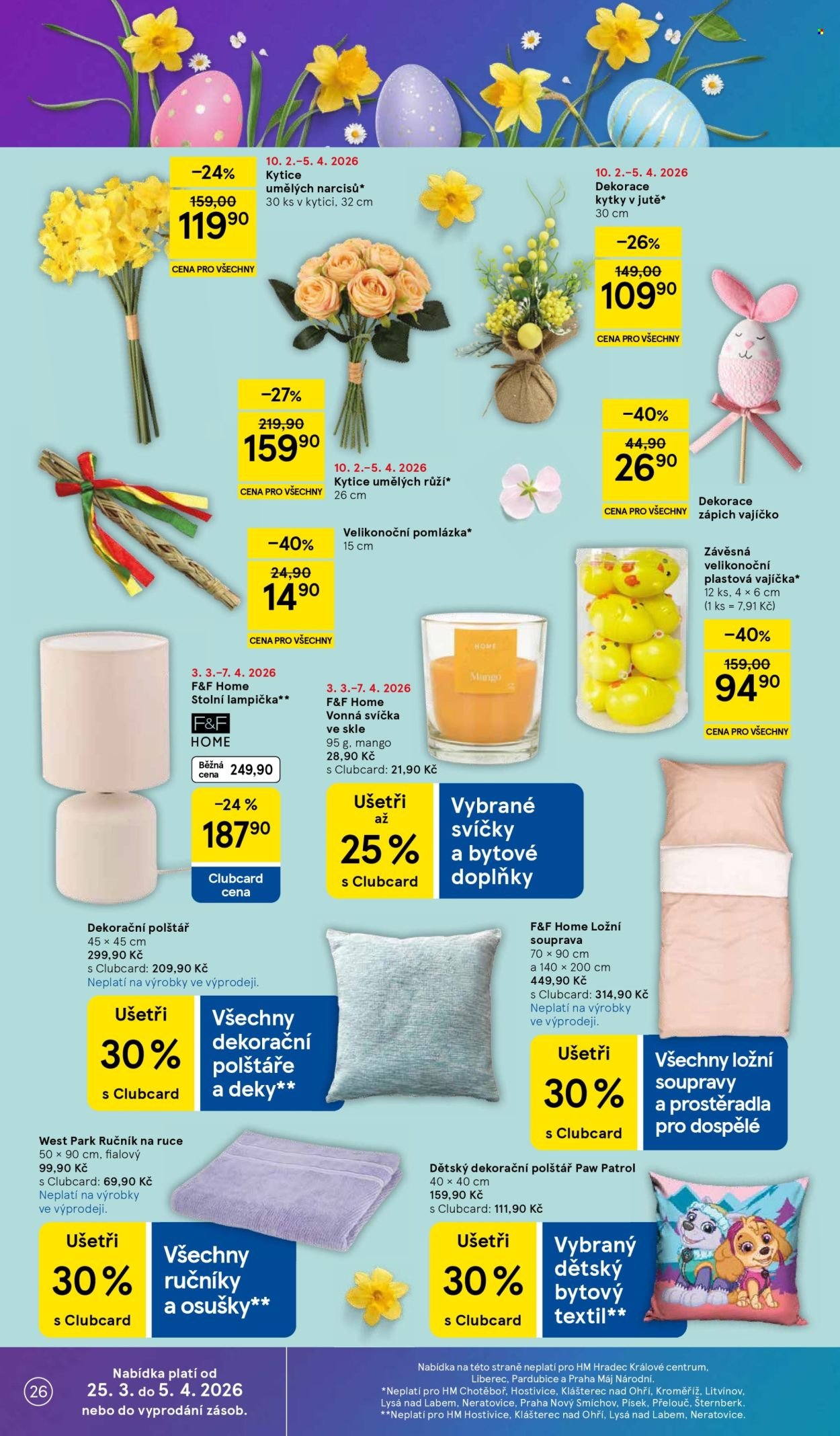 TESCO leták - Veselé Velikonoce (2026-03-25 - 2026-03-30)