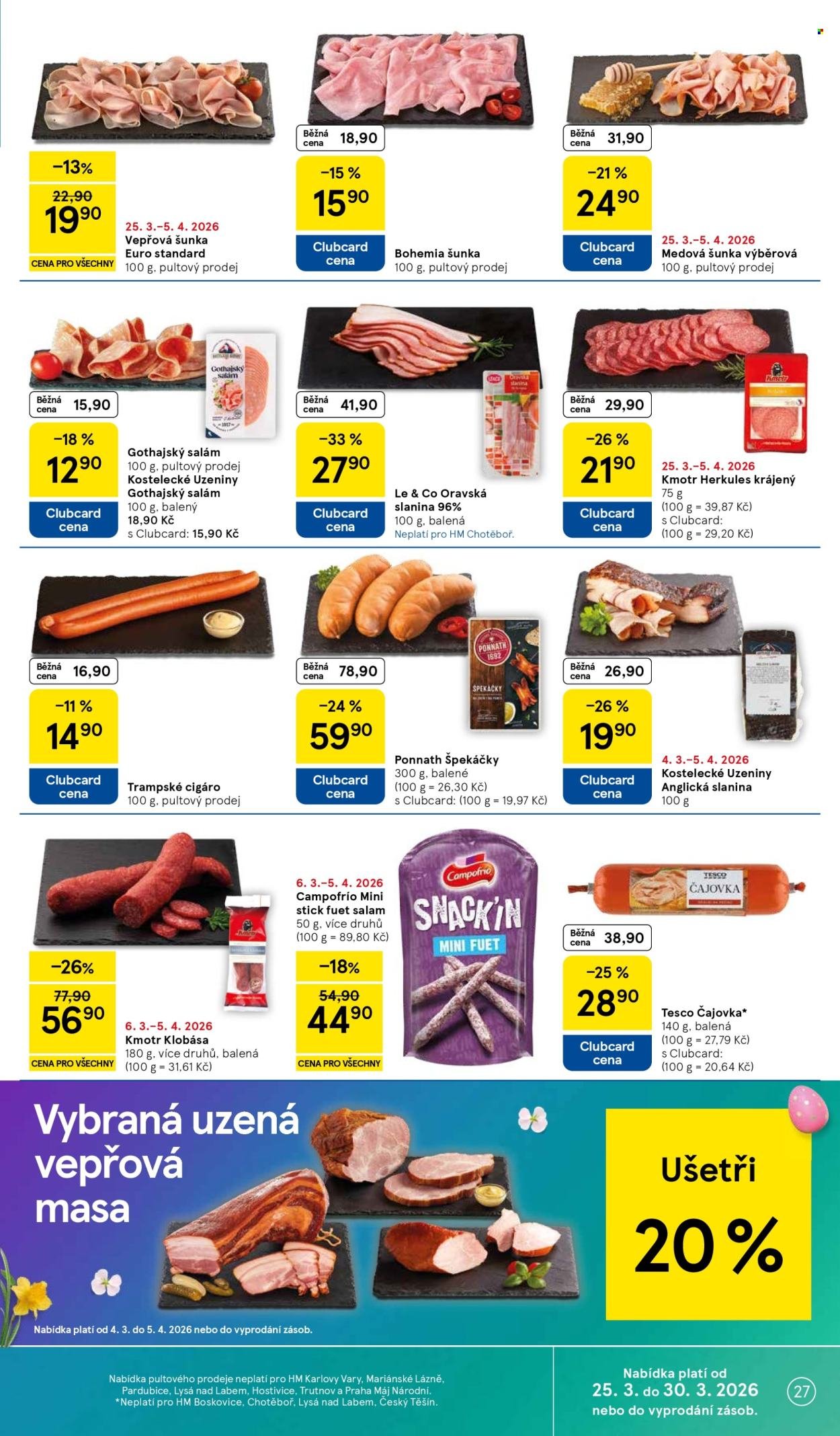 TESCO leták - Veselé Velikonoce (2026-03-25 - 2026-03-30)