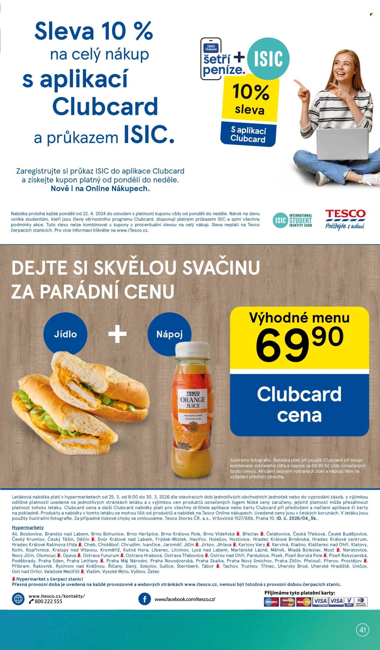 TESCO leták - Veselé Velikonoce (2026-03-25 - 2026-03-30)