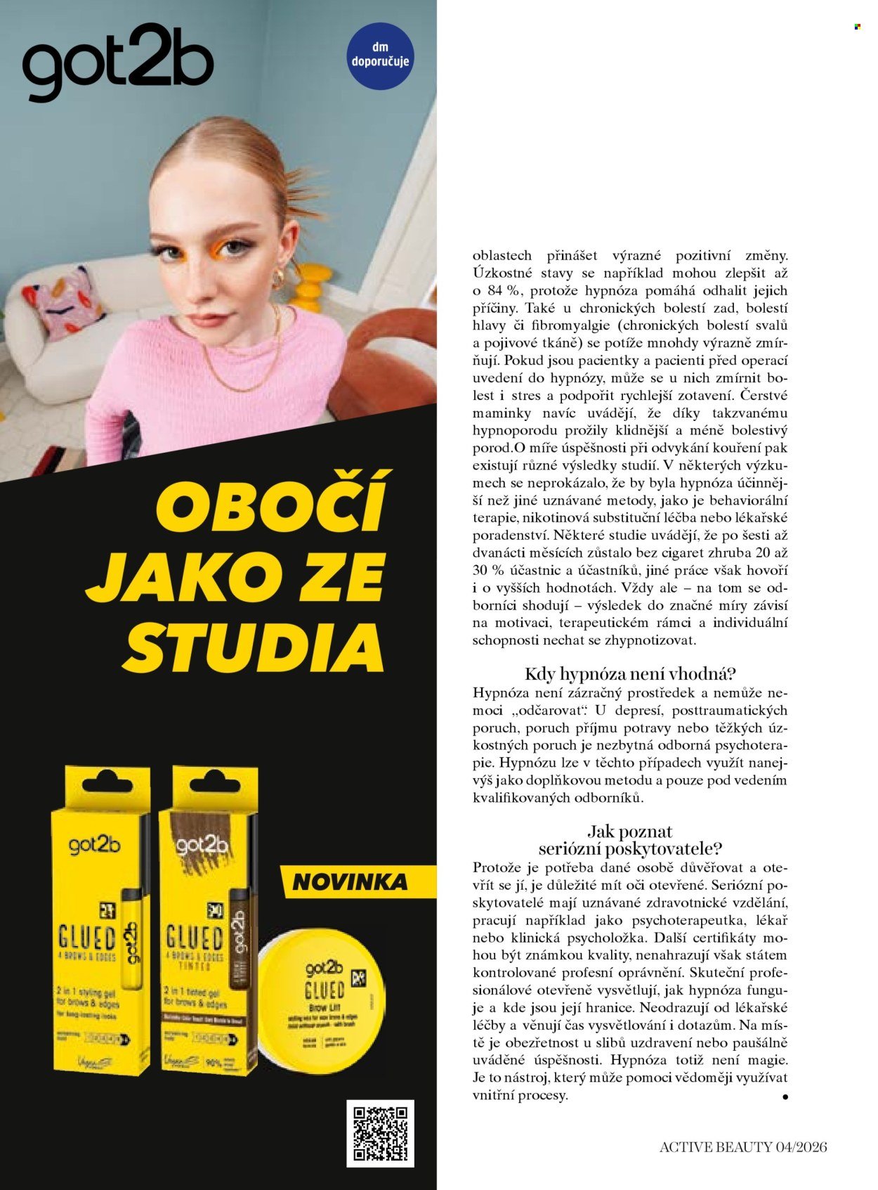 DM DROGERIE leták - Active Beauty (2026-04-10 - 2026-05-06)