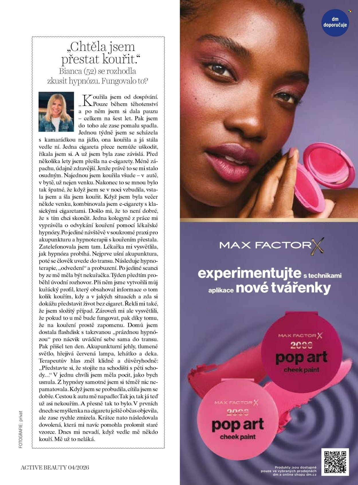 DM DROGERIE leták - Active Beauty (2026-04-10 - 2026-05-06)