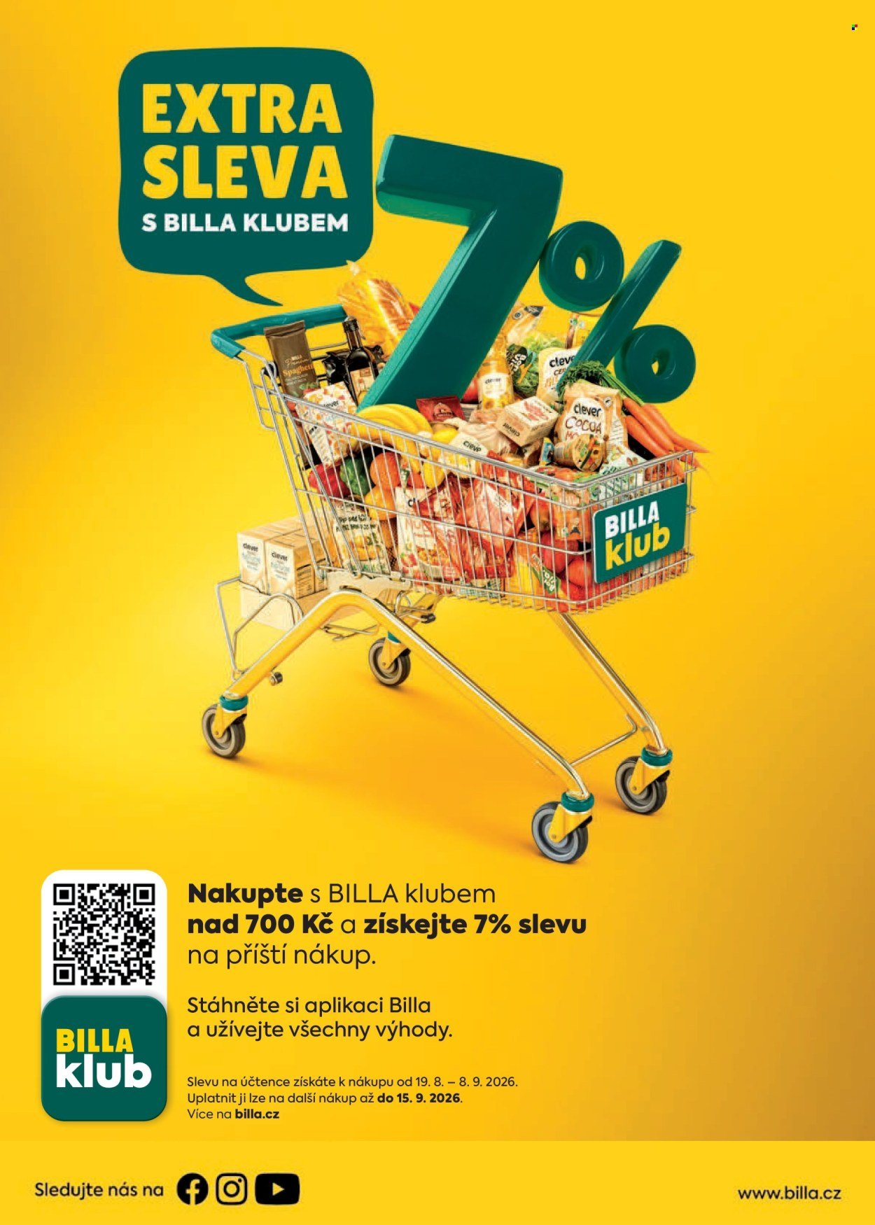 BILLA leták - Velký leták
